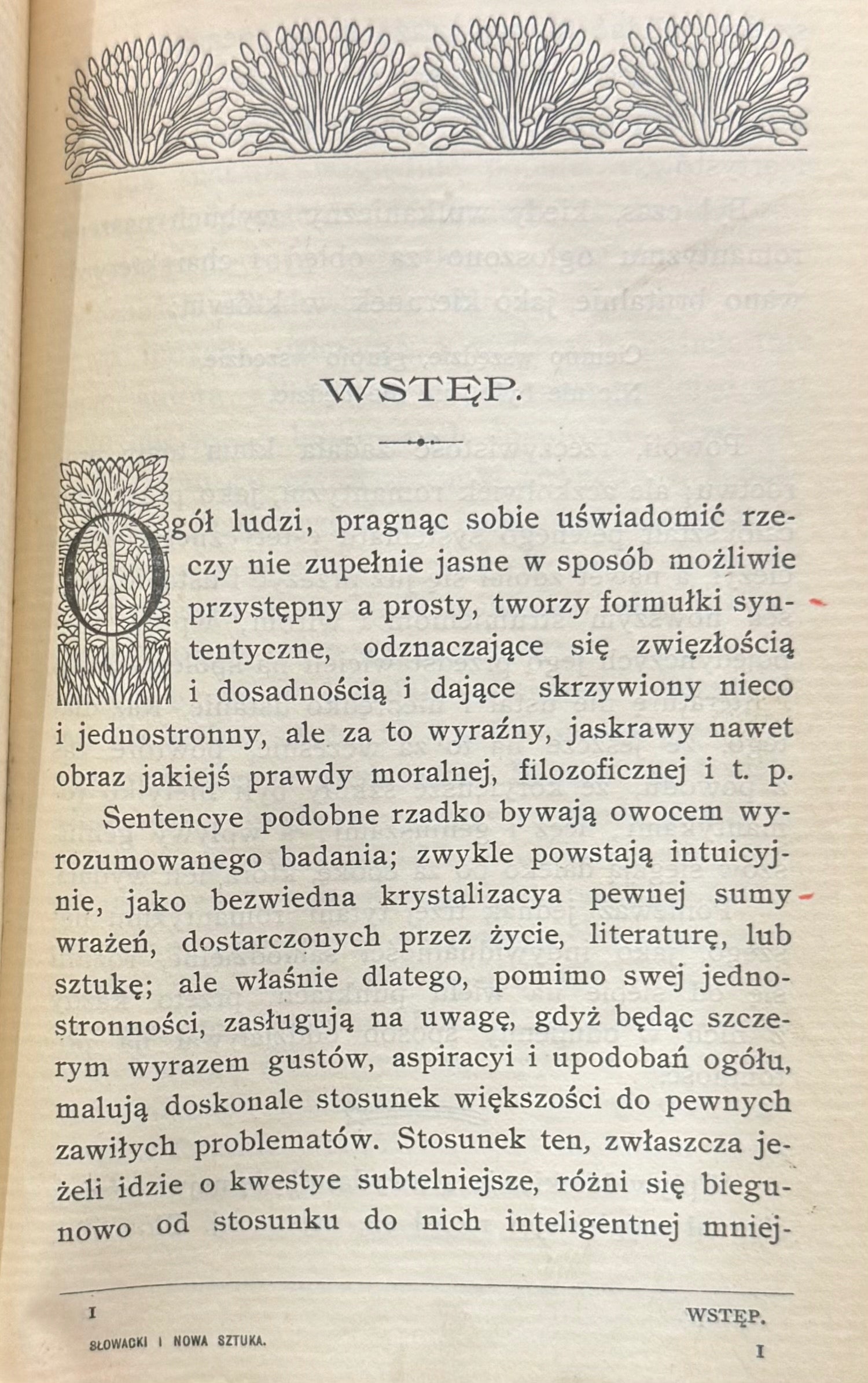 Słowacki i nowa sztuka (Modernizm) Ignacy Matuszewski [Warszawa 1904]