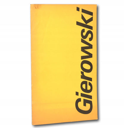 Katalog wystawy. Stefan Gierowski. Malarstwo. Wrzesień 1977