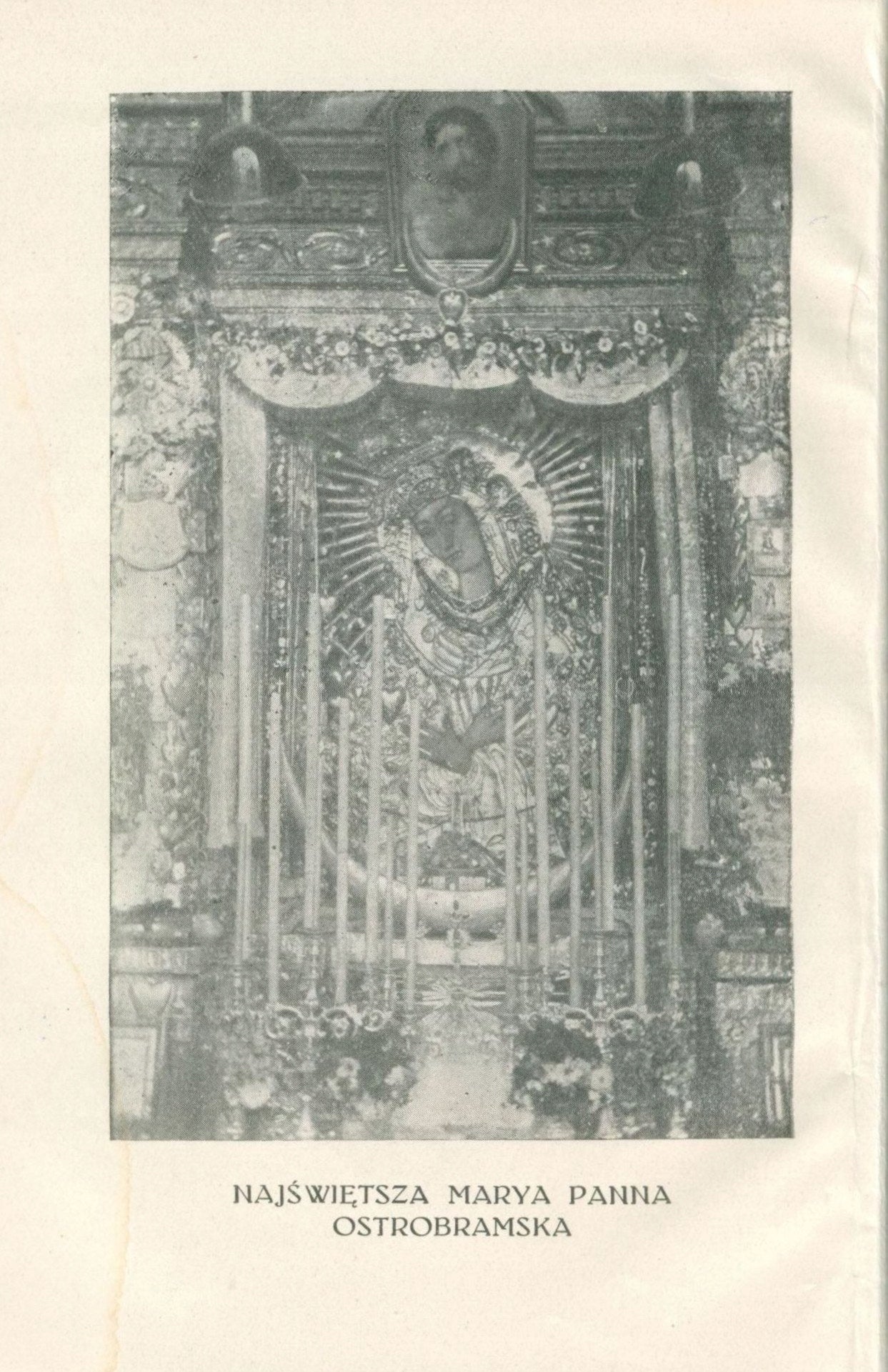Skrudlik Mieczysław Historja obrazu i kultu Najświętszej Maryi Panny [1927]