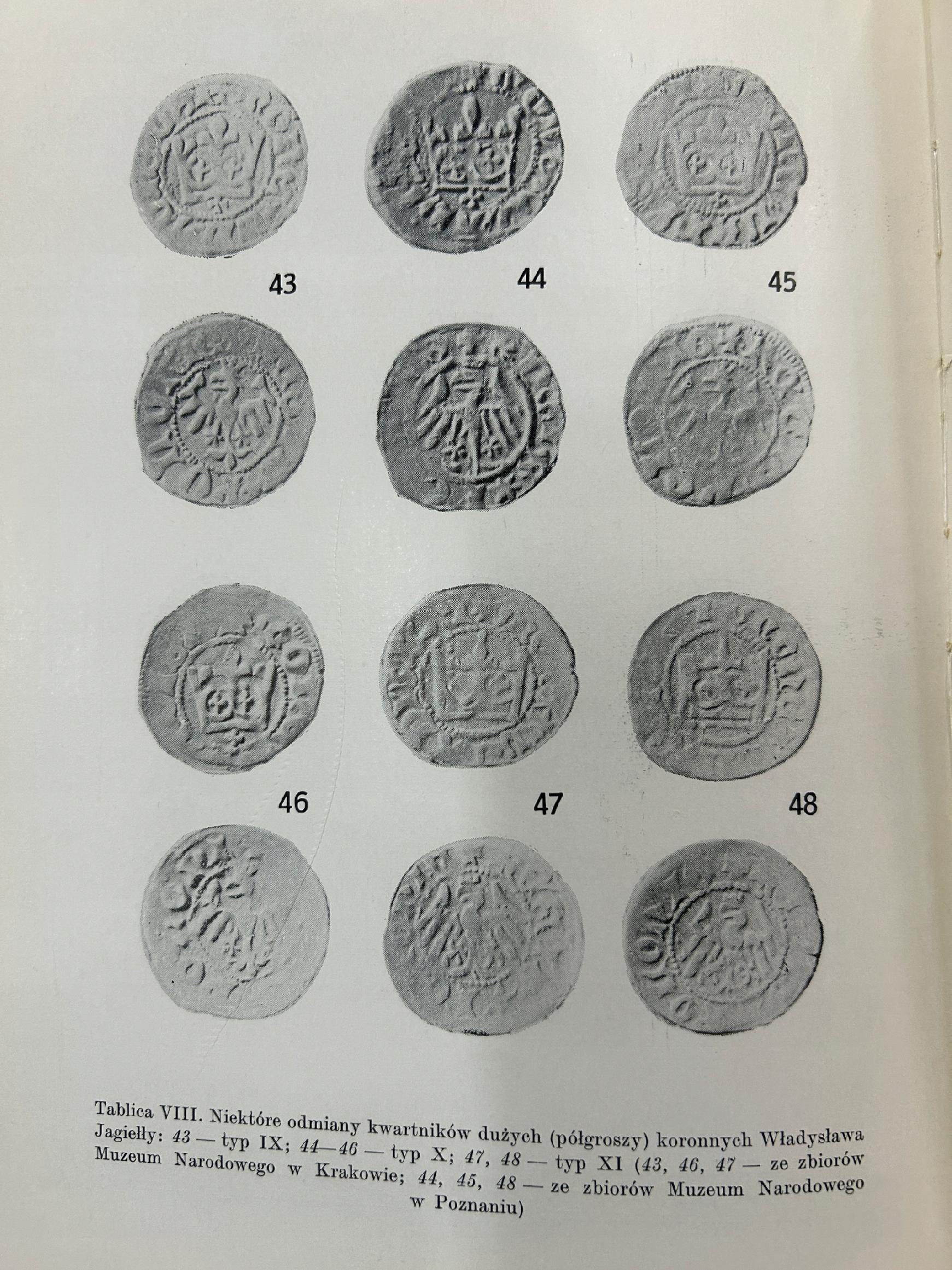 Monety pierwszych Jagiellonów (1386-1444) - Stanisława Kubiak