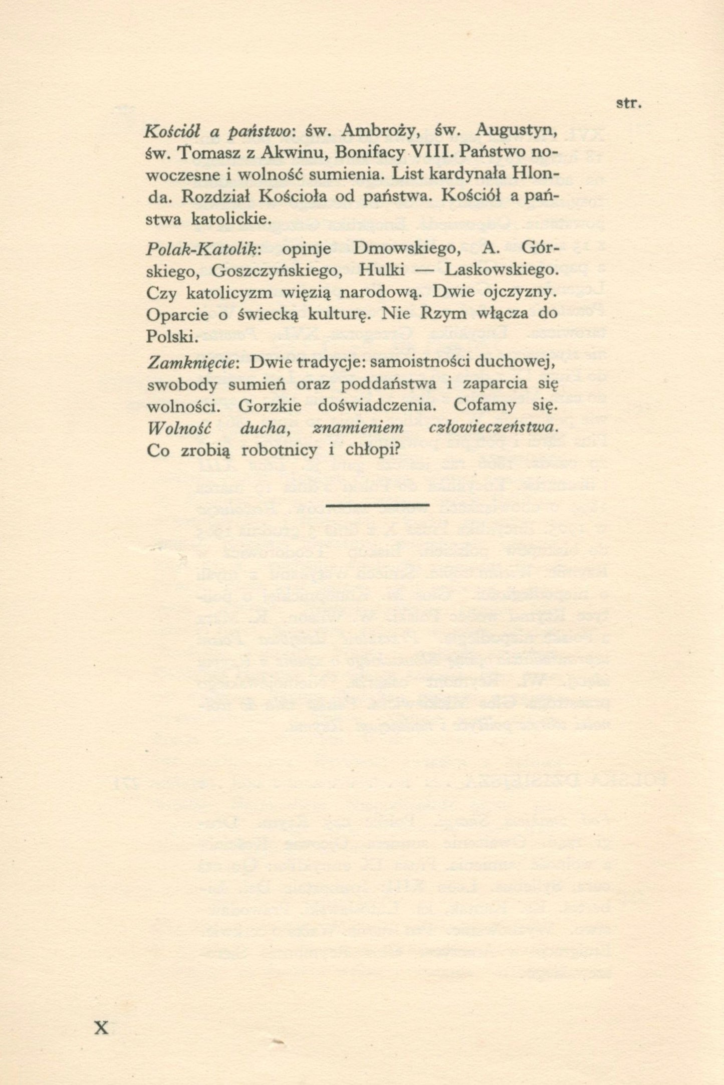 Rzym a Polska w twórczości Słowackiego Górecki Juliusz [Warszawa 1936]