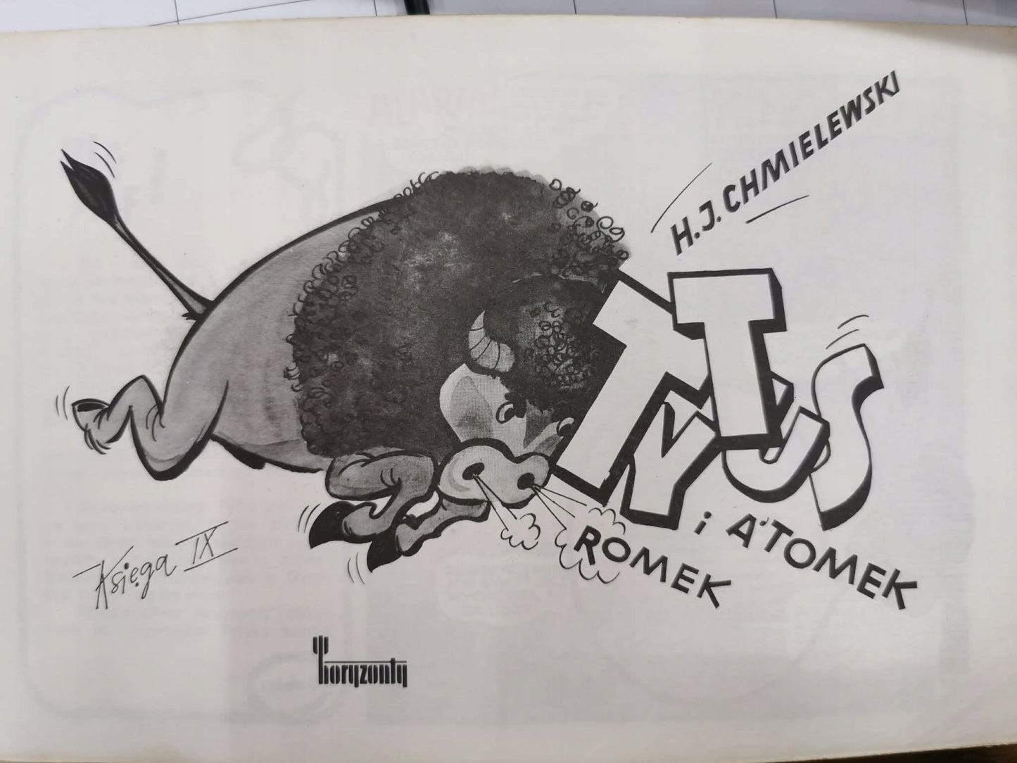 Tytus, Romek i A'Tomek. Księga IX, Henryk Jerzy Chmielewski [wyd. I 1974]
