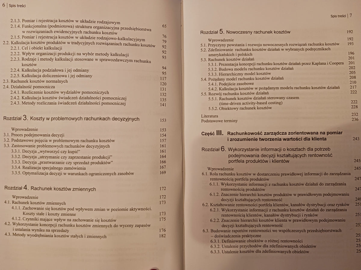 Controlling kosztów i rachunkowość zarządcza Praca zbiorowa