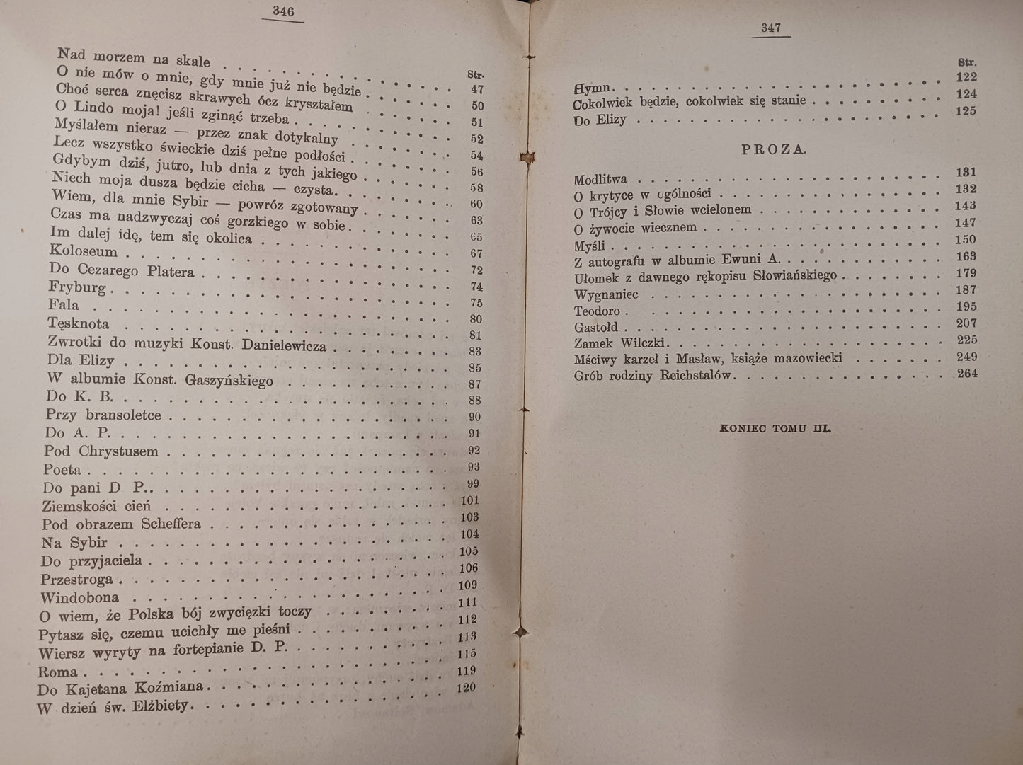 Zygmunt Krasiński Pisma Tom III I IV [Lwów 1902r.]
