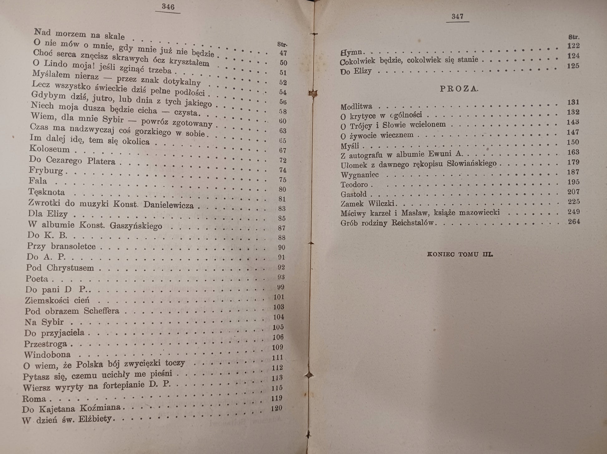 Zygmunt Krasiński Pisma Tom III I IV [Lwów 1902r.]