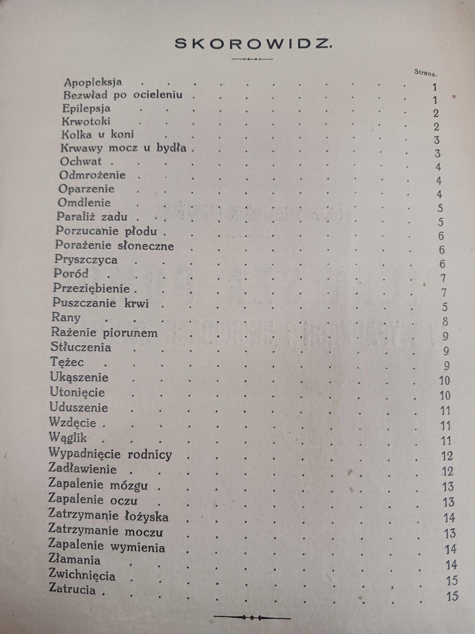 Pierwsza pomoc w wypadkach i chorobach zwierząt Z. Olszański [Wyd.1926 r.]