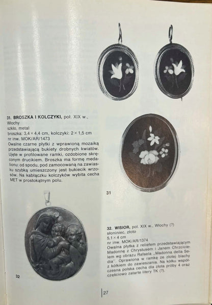 Zbiory biżuterii Muzeum Okręgowego w Koninie. Katalog. cz. 1.