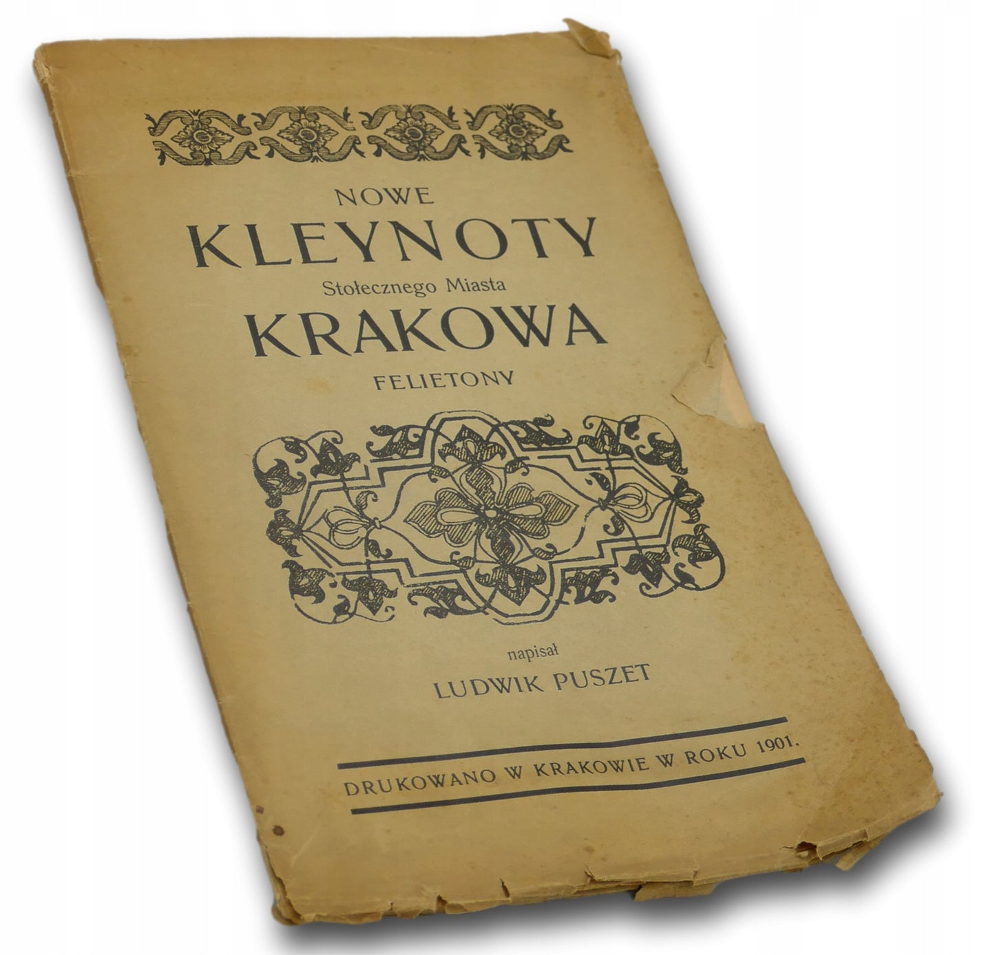 Nowe kleynoty st. m. Krakowa. Felietony - Ludwik Puszet [przedwojenna]