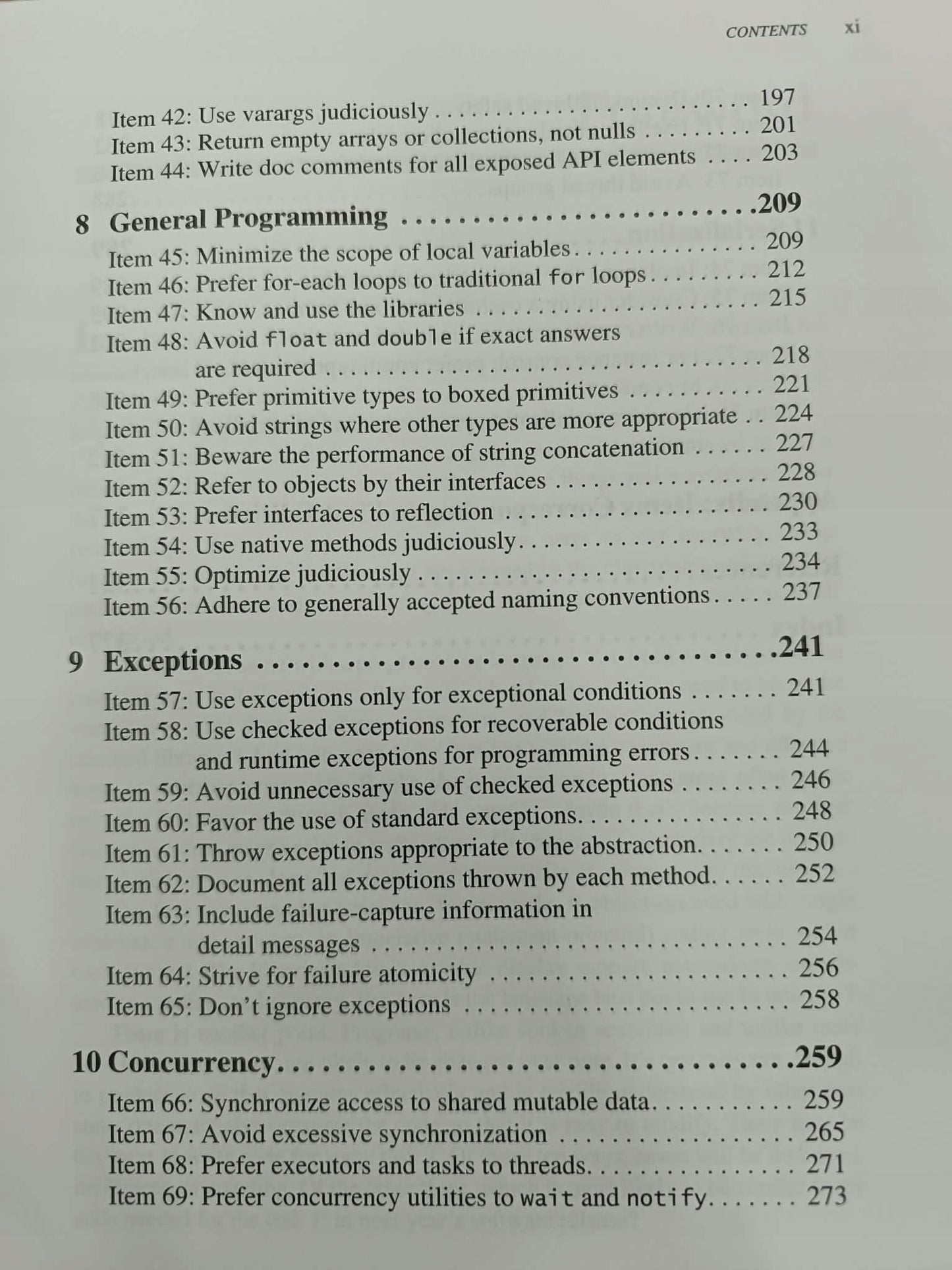 Joshua Bloch, Effective Java, Second Edition