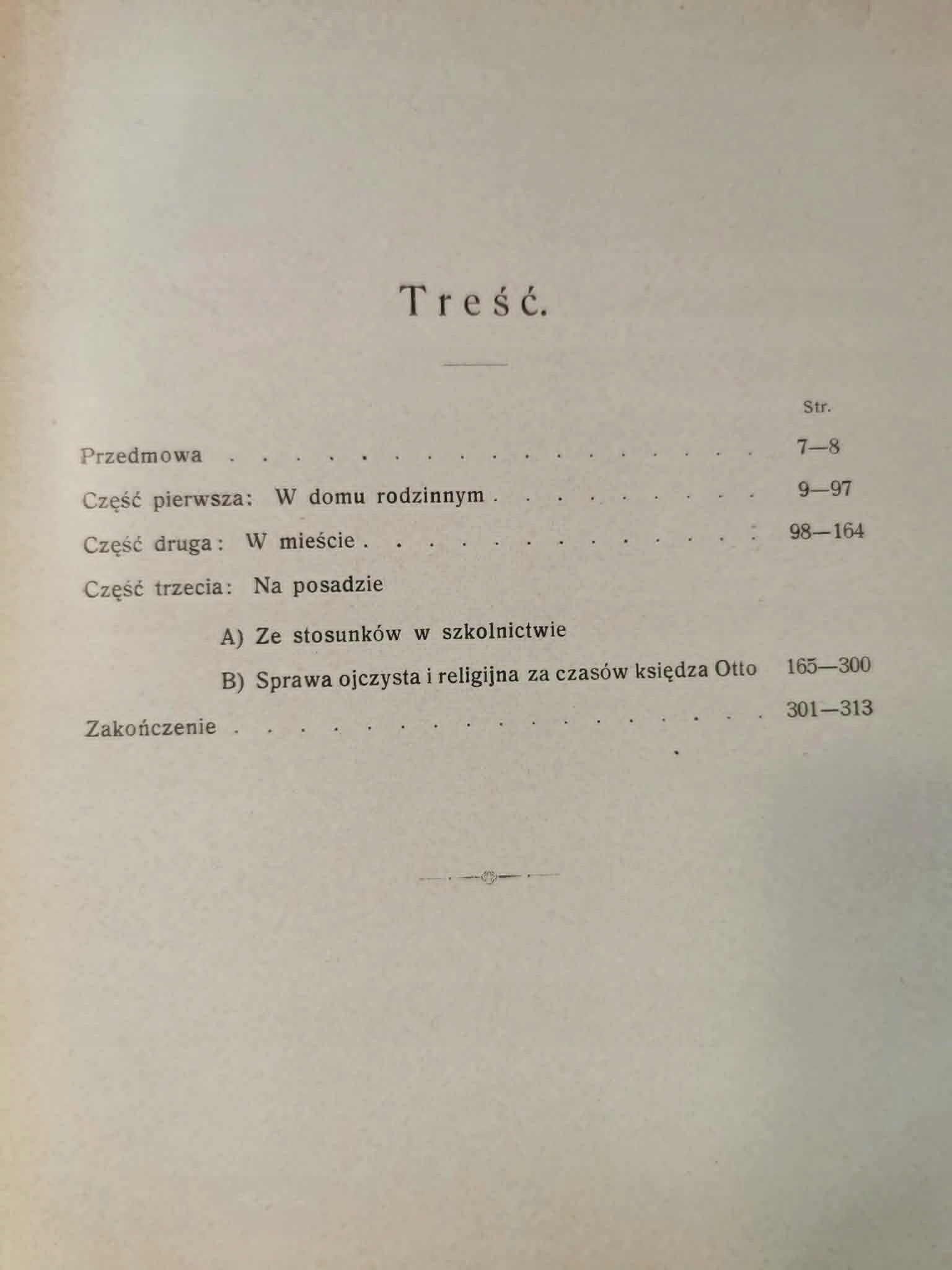 Pamiętnik starego nauczyciela, Jan Kubisz [1928]