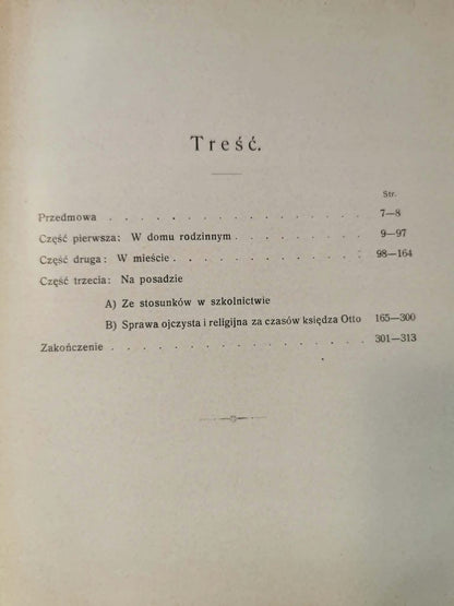 Pamiętnik starego nauczyciela, Jan Kubisz [1928]