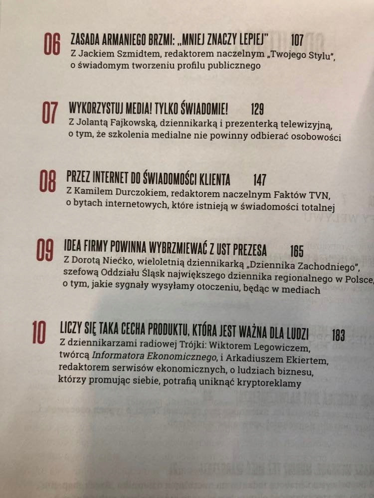 Medialne lwy dla rekinów biznesu - A. Ślifirska
