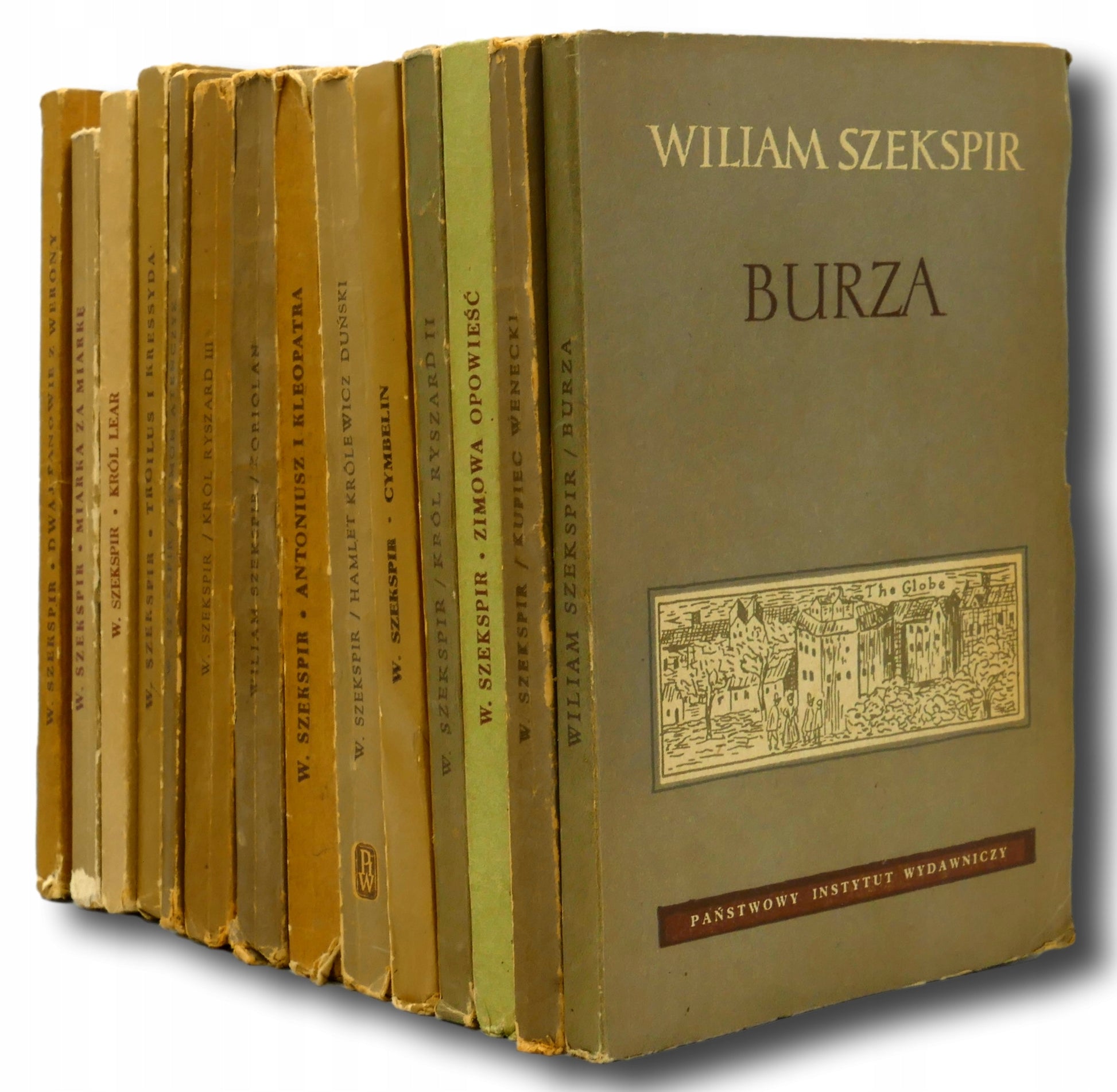 Zestaw 14-stu książek Williama Shakespeare'a
