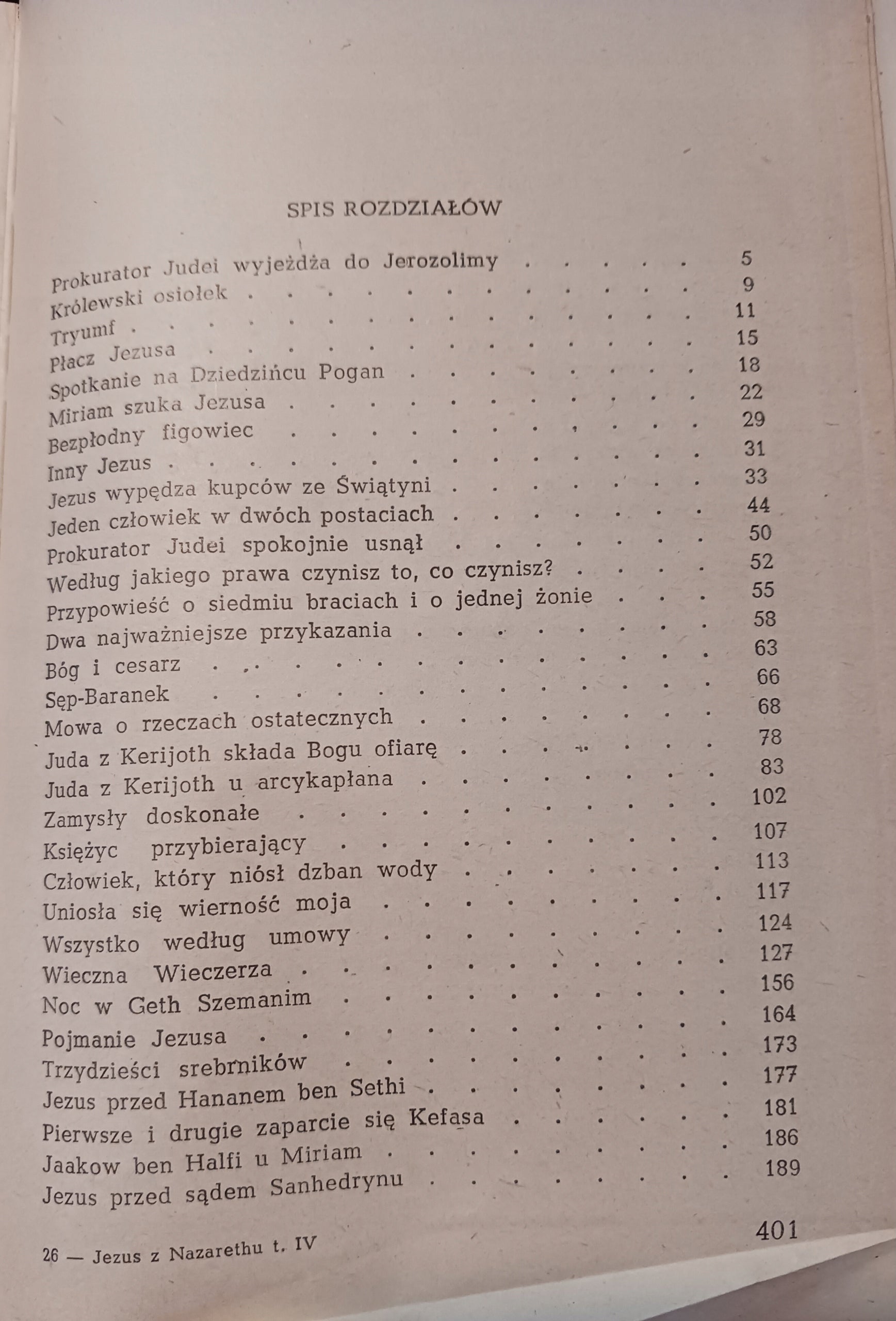 Jezus z Nazaretu tomy 1-4 Roman Brandstaetter