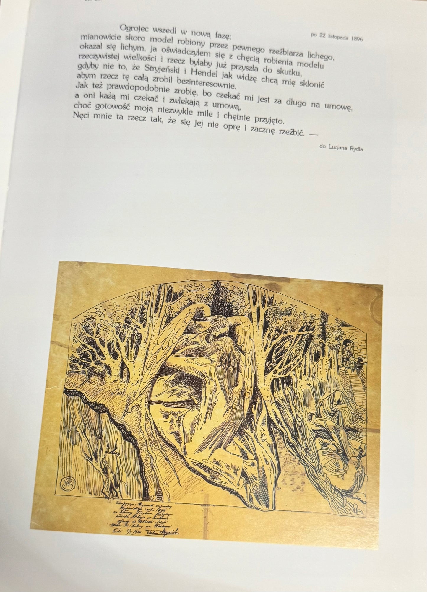 Wyspiański. Kraków - miastem snów i widziadeł M. Rydlowa [obca dedykacja]