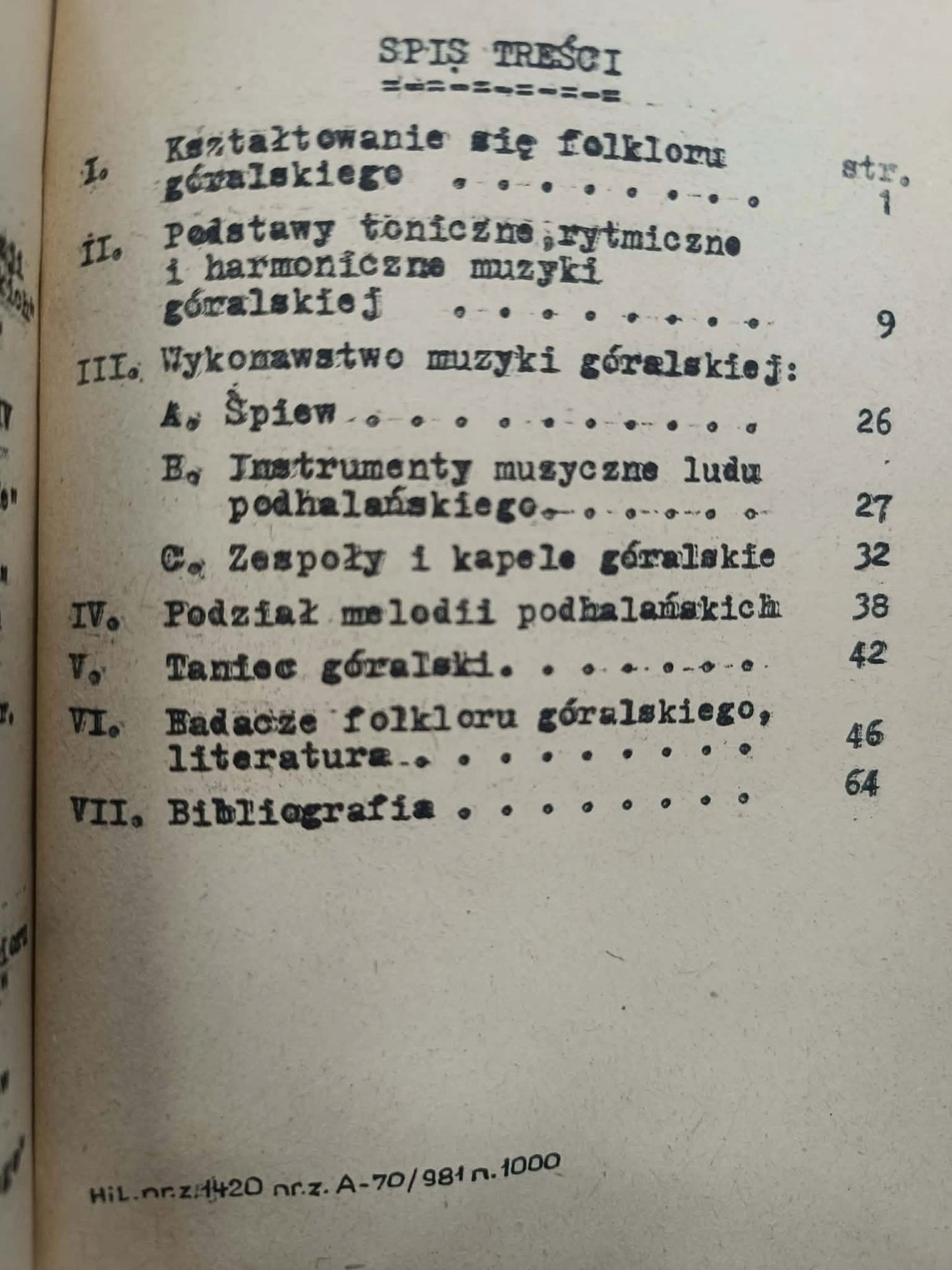 Muzyka ludowa Podhala, Studium przewodnickie, opr. Krzysztof Marcinkowski