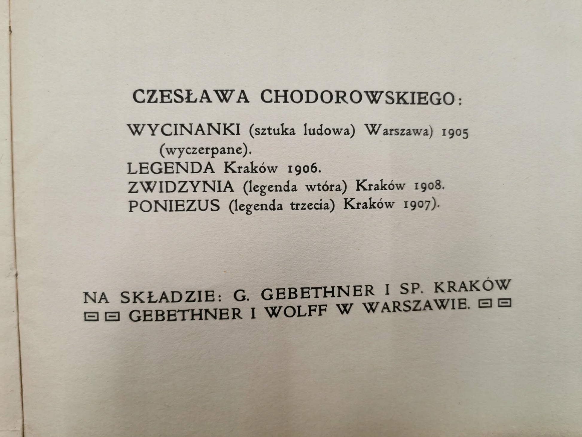 Odpust, Czesław Chodorowski [Kraków 1909]