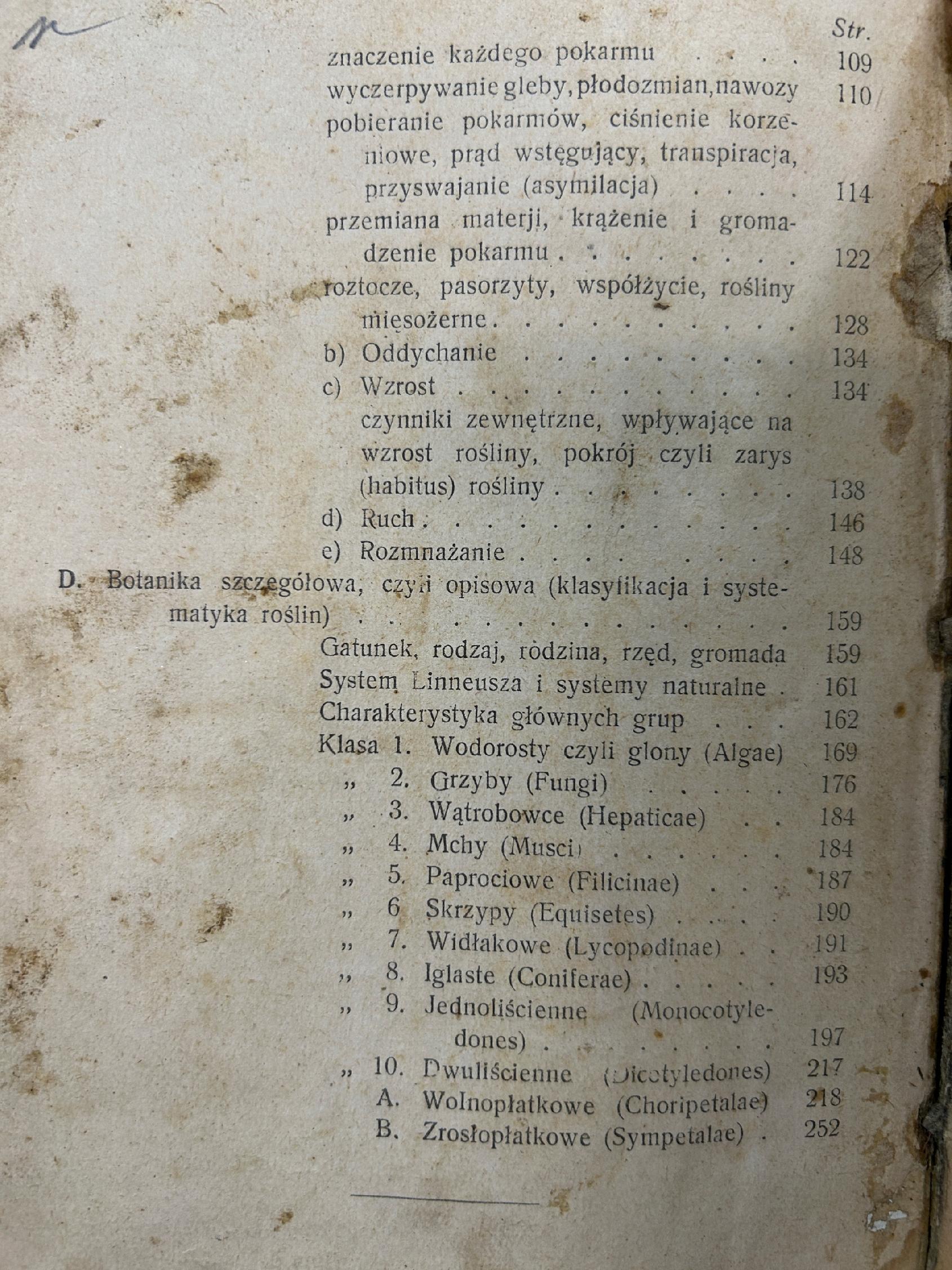 Zasady botaniki - M. Heilpern [1922 r.]