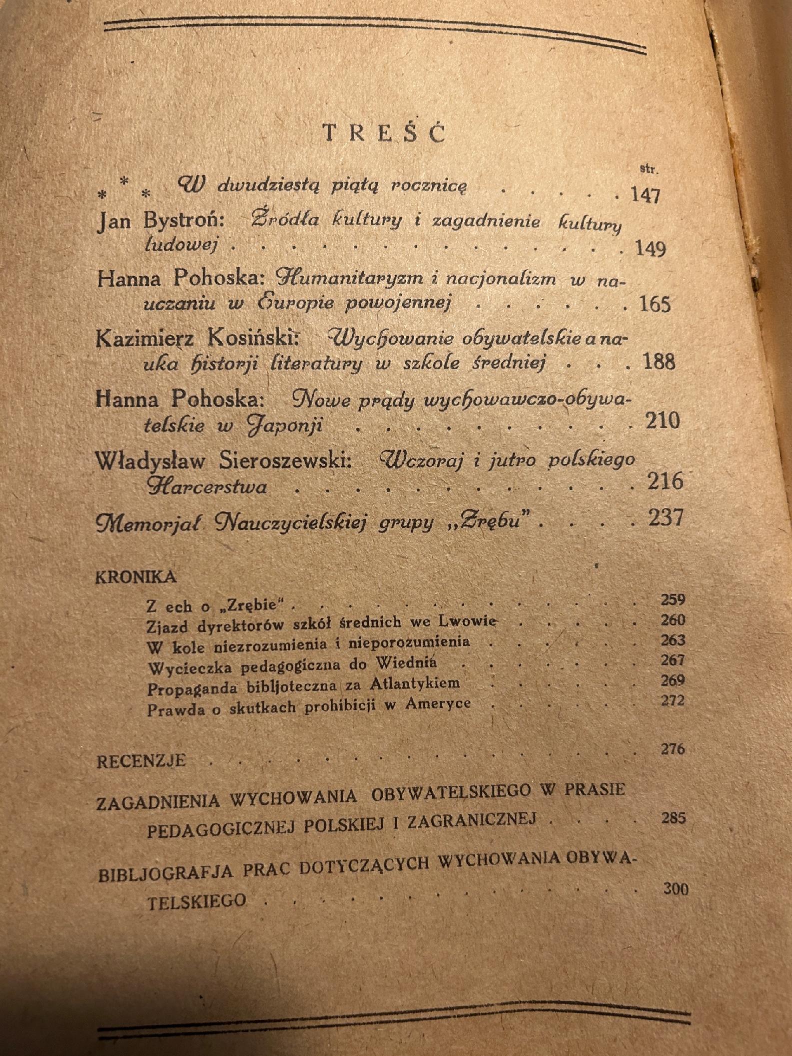 Zrąb. Kwartalnik Rok I Tom 2 wiosna 1930 [sanacja]