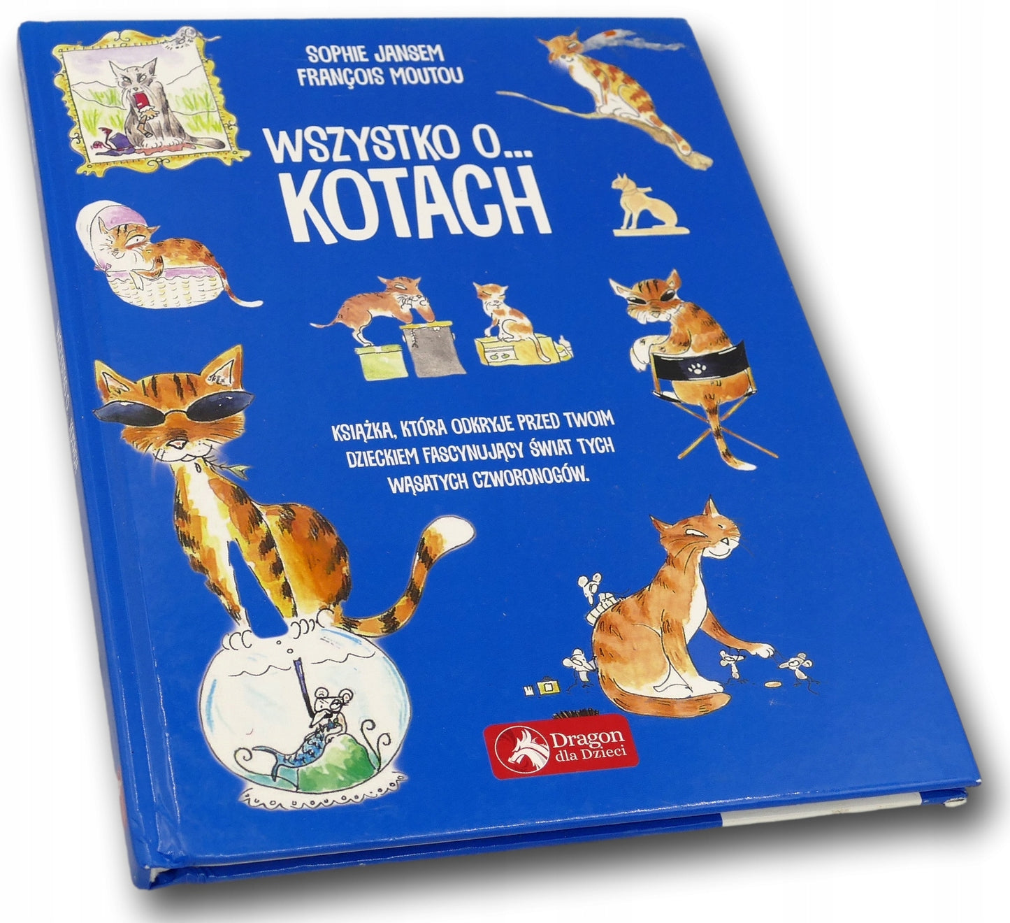 Wszystko o... kotach. Książka, która odkryje przed twoim dzieckiem fascy...