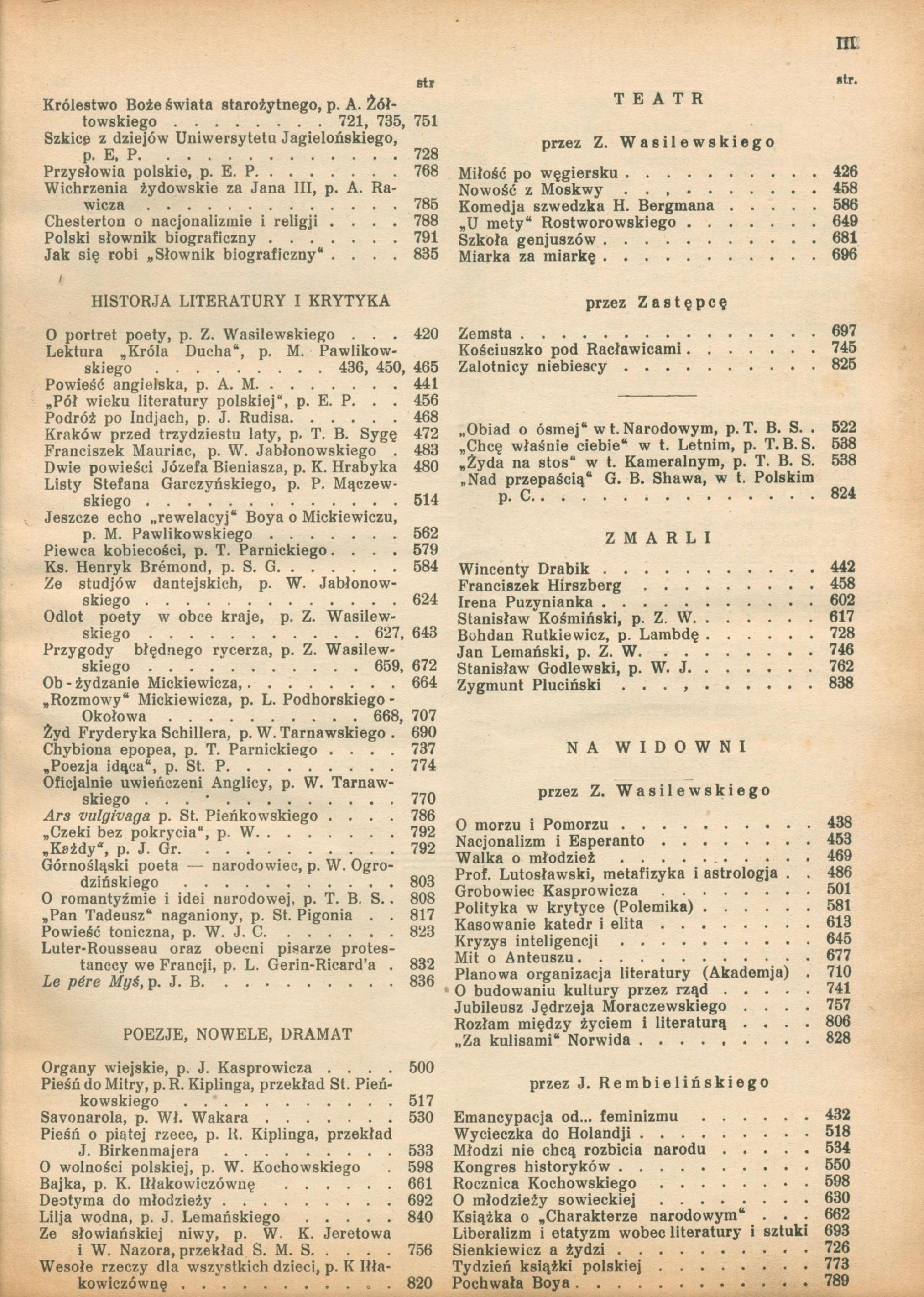 Myśl Narodowa. Tygodnik poświęcony kulturze twórczości polskiej [1933]
