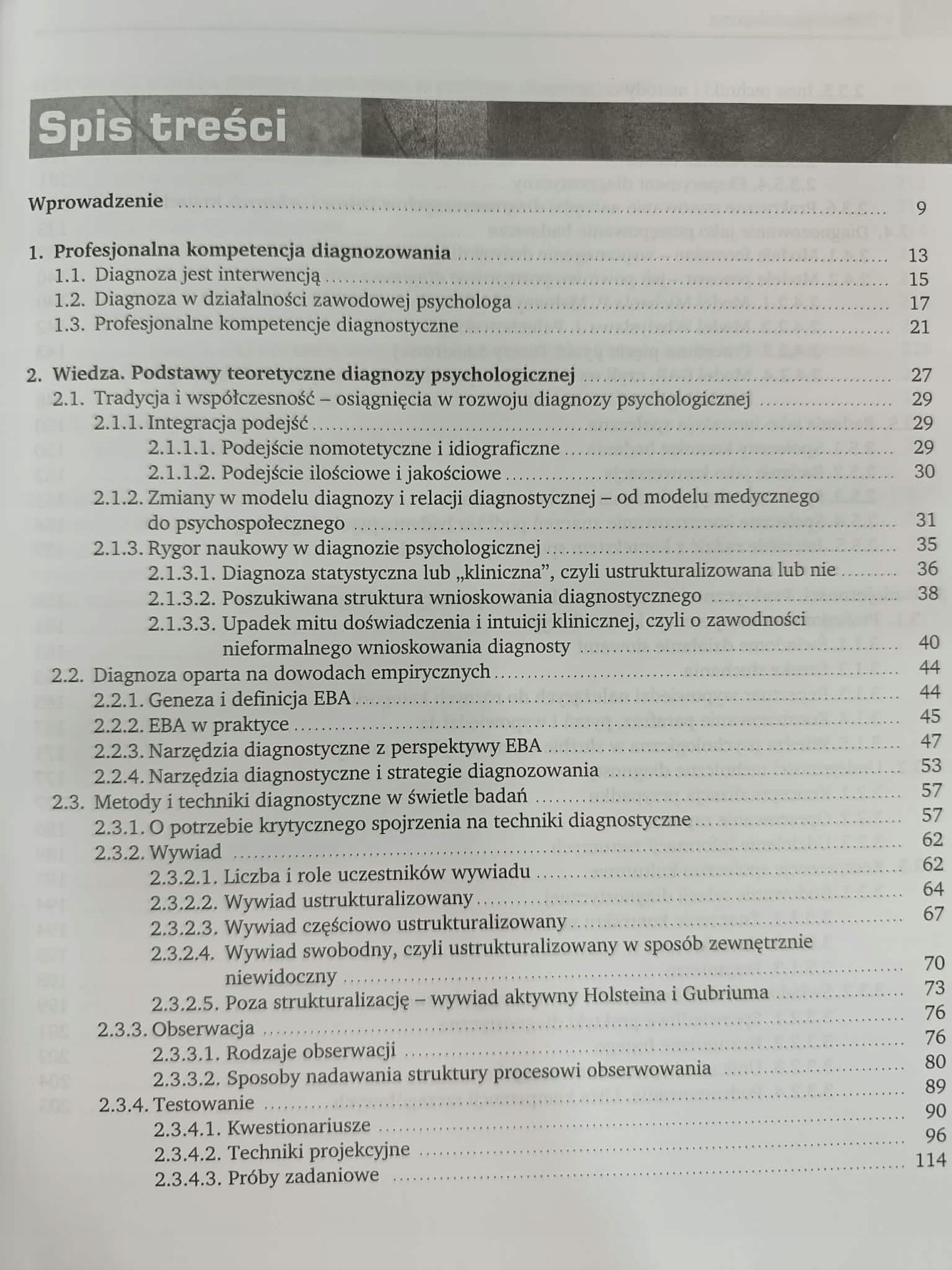 Diagnoza psychologiczna, Katarzyna Stemplewska-Żakowicz, GWP