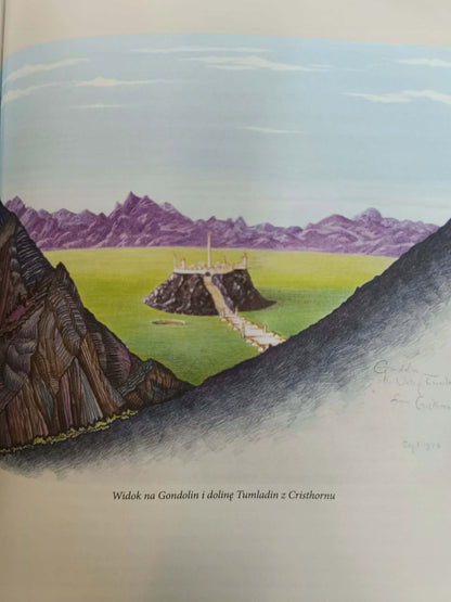 J.R.R. Tolkien, Silmarillion z ilustracjami autora [książka na prezent]