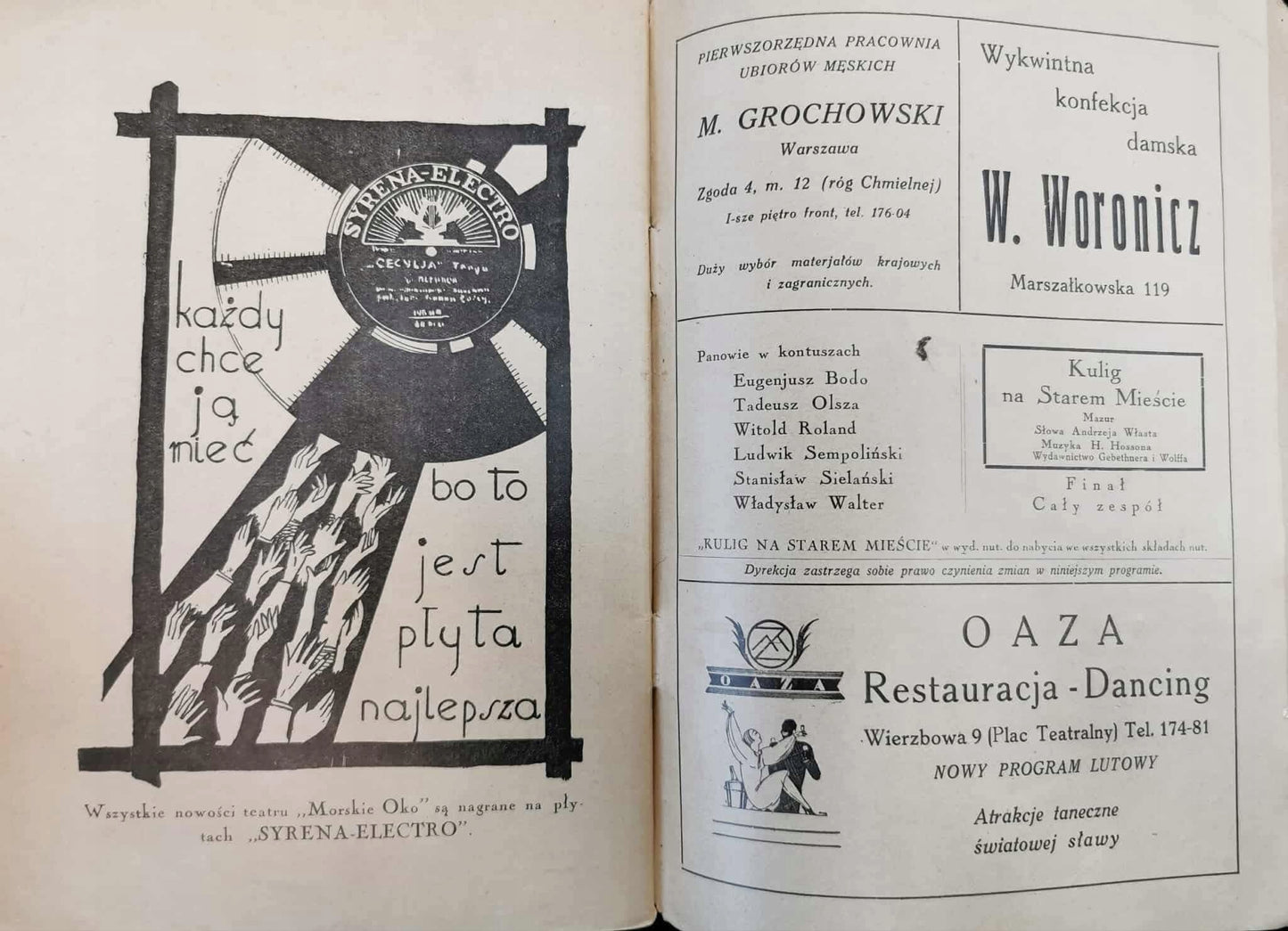 Morskie Oko [okł. Stefan Norblin] [Warszawa 1929]