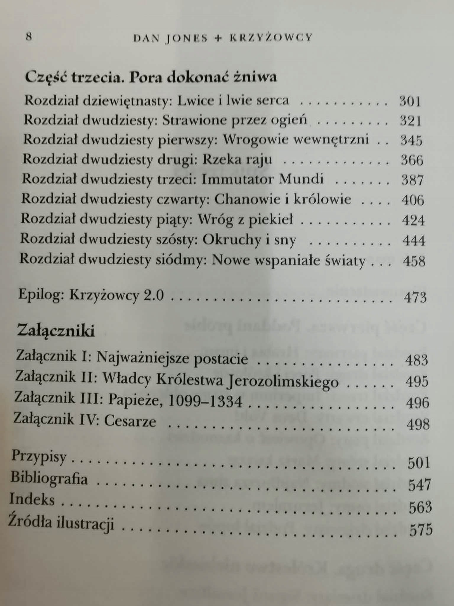 Krzyżowcy, Dan Jones