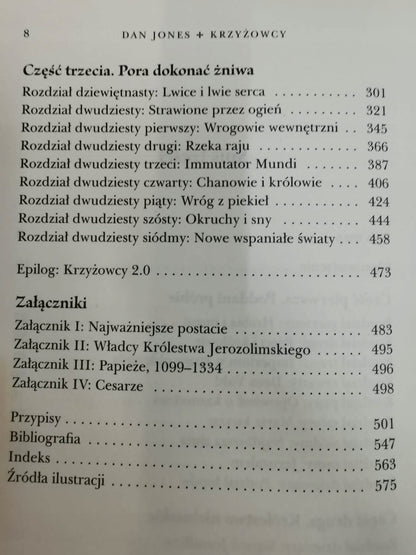 Krzyżowcy, Dan Jones