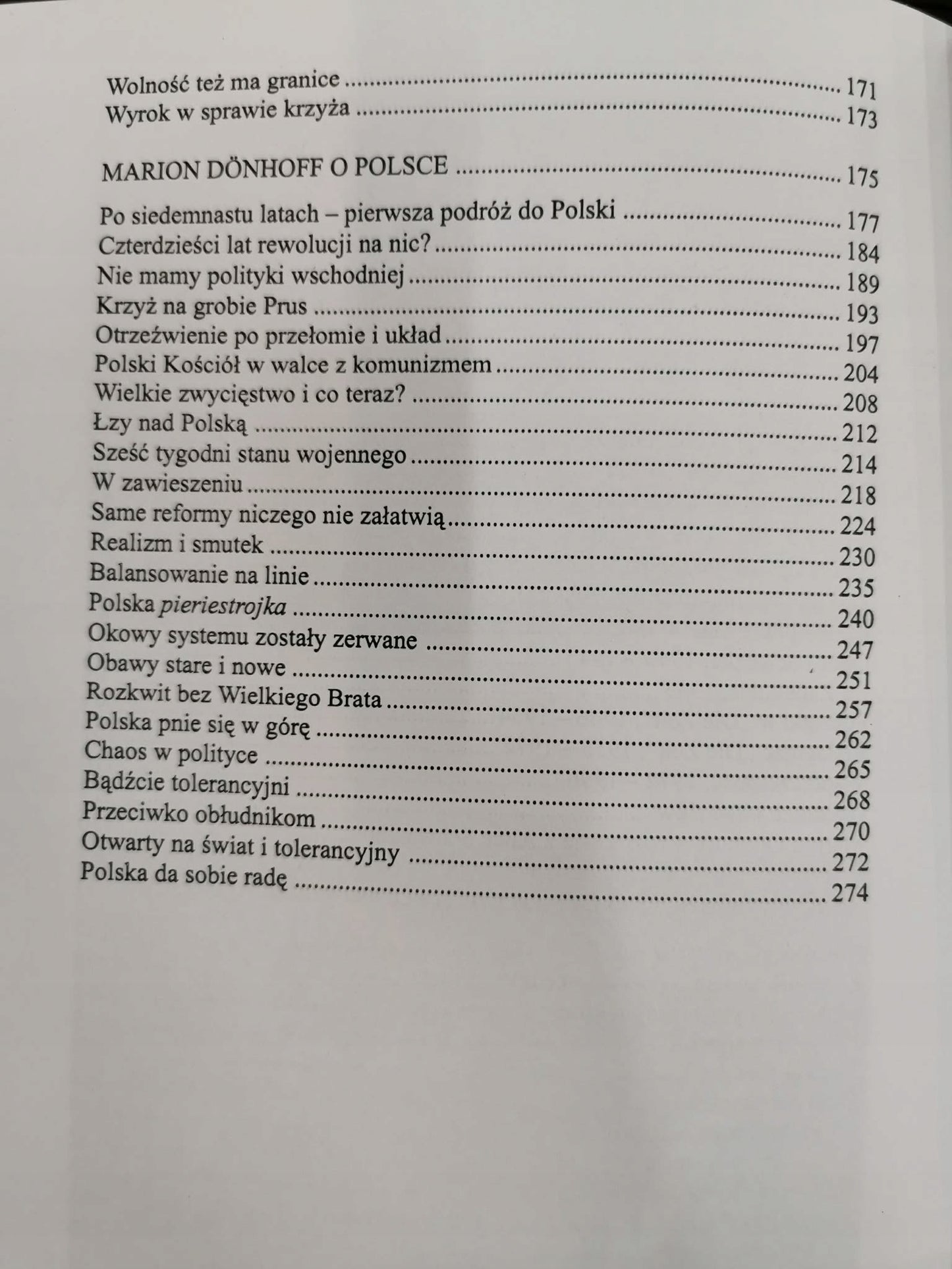 Życie pod prąd, Marion Donhoff