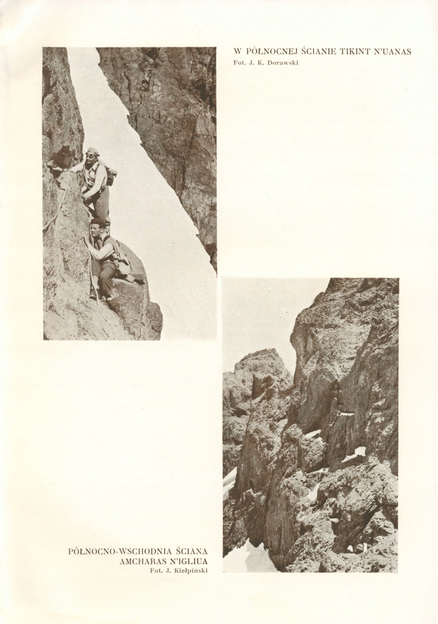 Adrar n'Deren. Polska wyprawa alpinistyczna w wysoki Atlas 1934 Szczepański