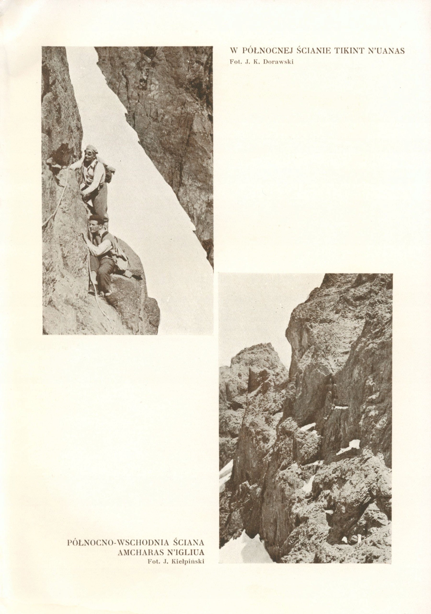 Adrar n'Deren. Polska wyprawa alpinistyczna w wysoki Atlas 1934 Szczepański