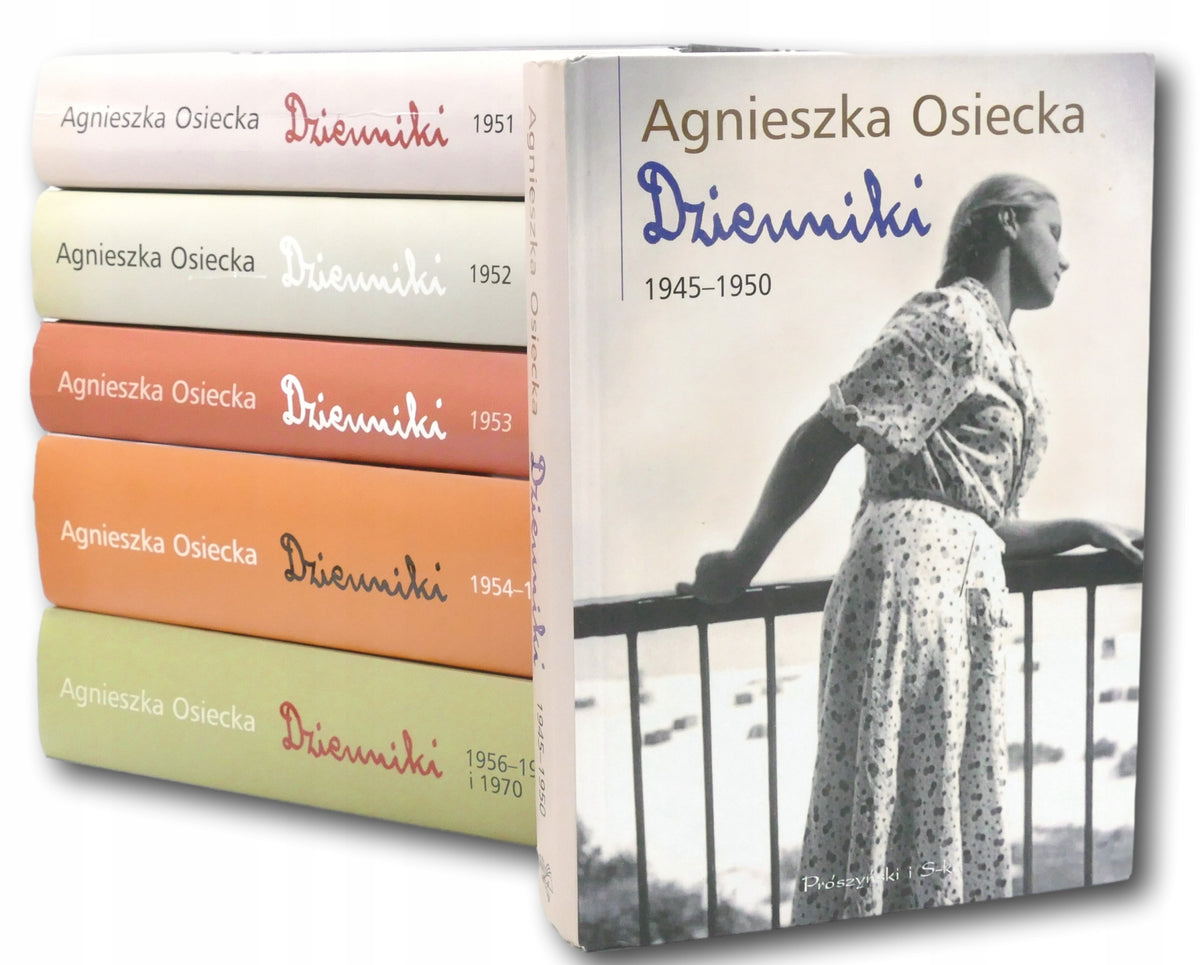 Dzienniki 1945-1970 T. I-VI (KOMPLET), Agnieszka Osiecka