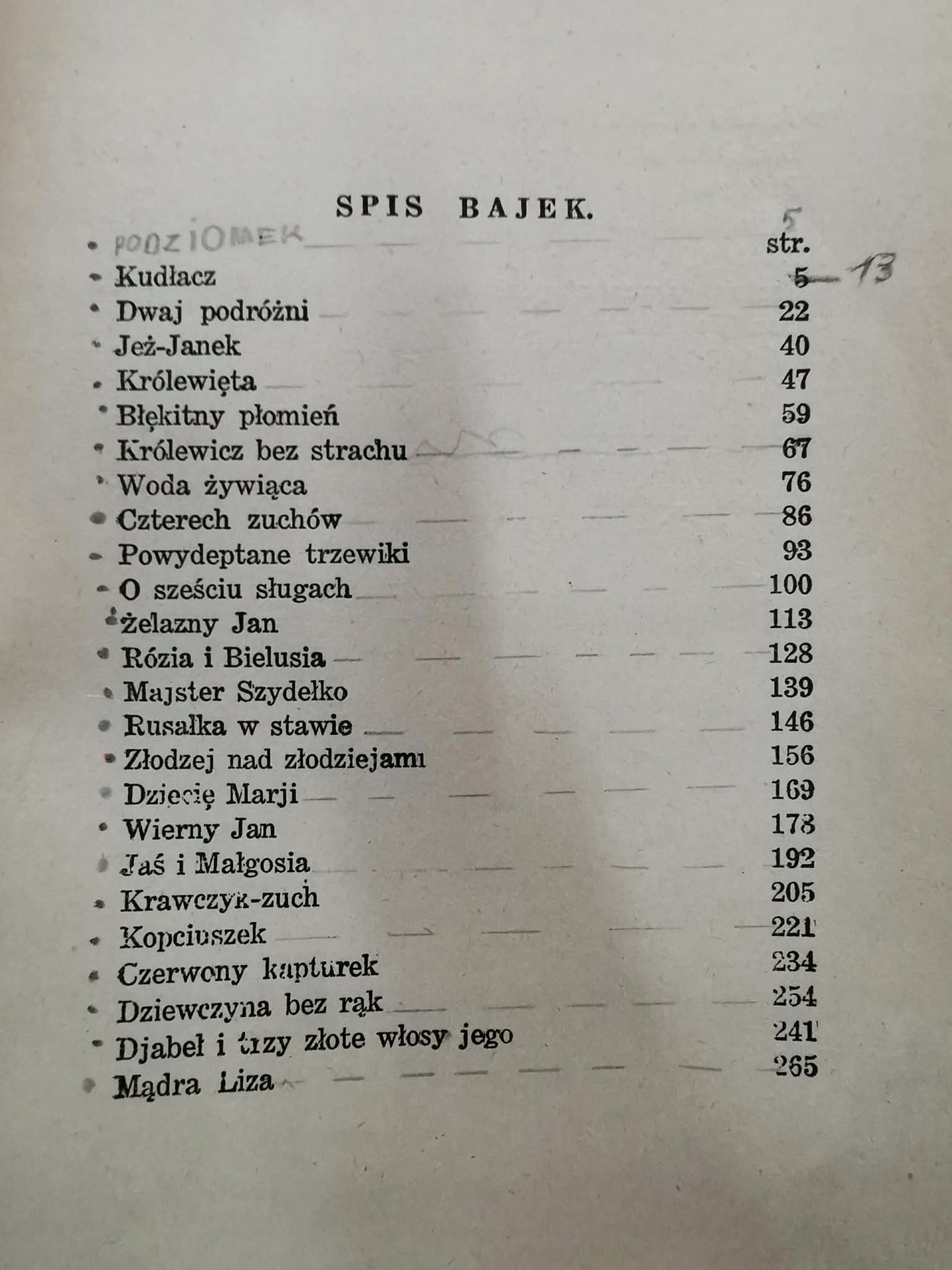 Bajki, Bracia Grimm [1937] [il. Maria Krüger]