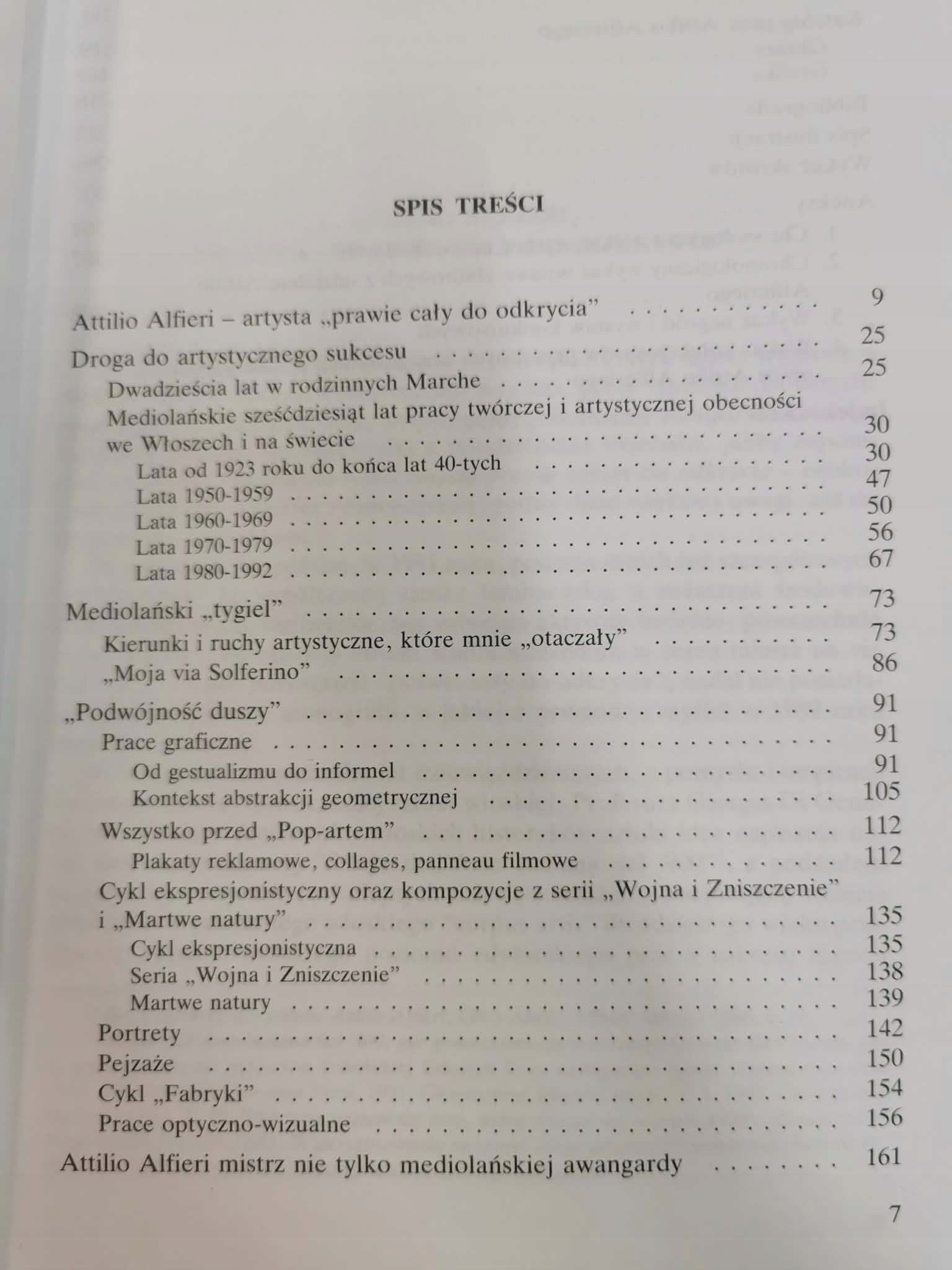 Attilio Alfieri a malarstwo włoskie XX wieku, J. W. Sienkiewicz [dedykacja]