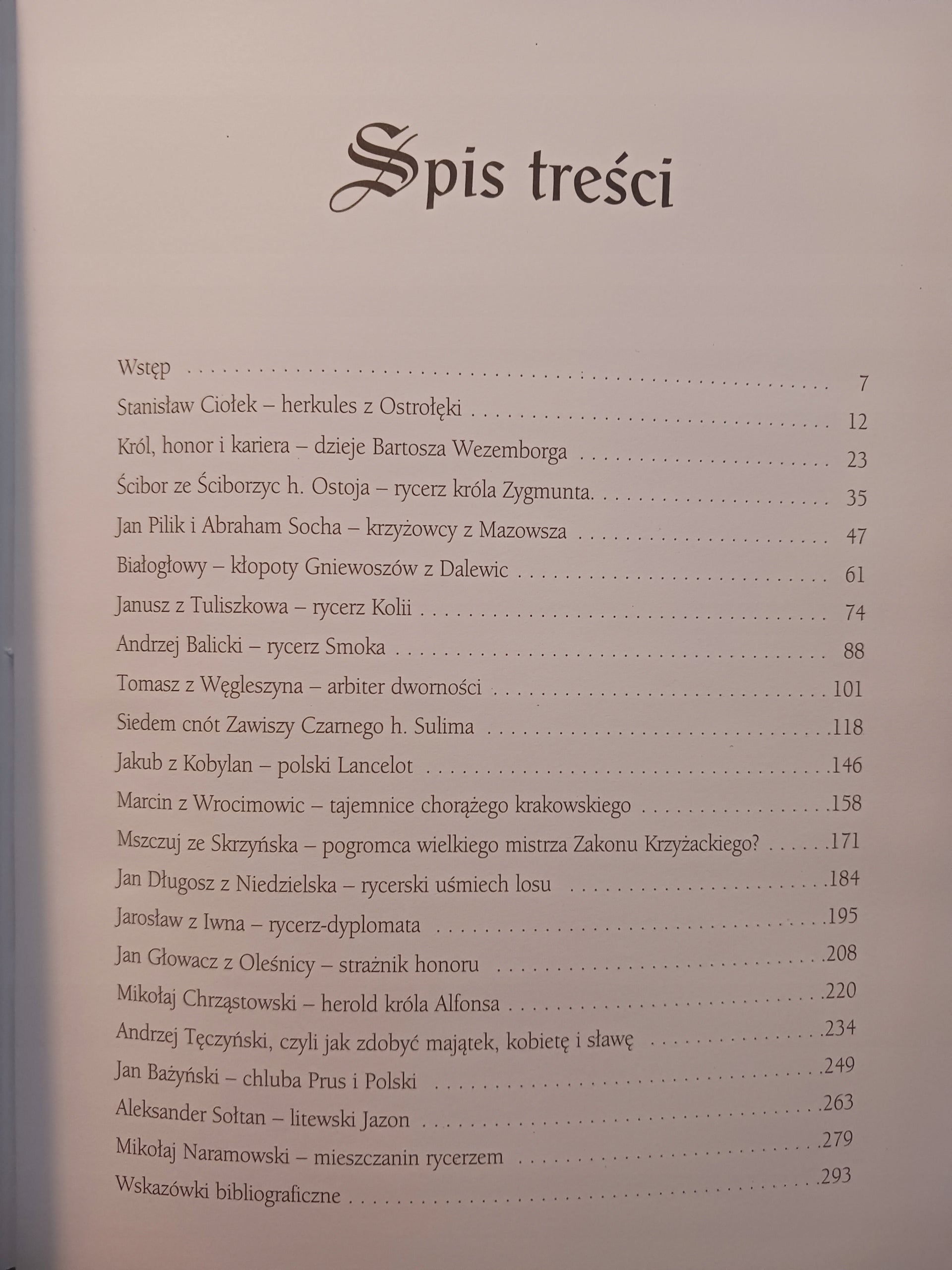 Poczet rycerzy polskich XIV i XV wieku Dariusz Piwowarczyk