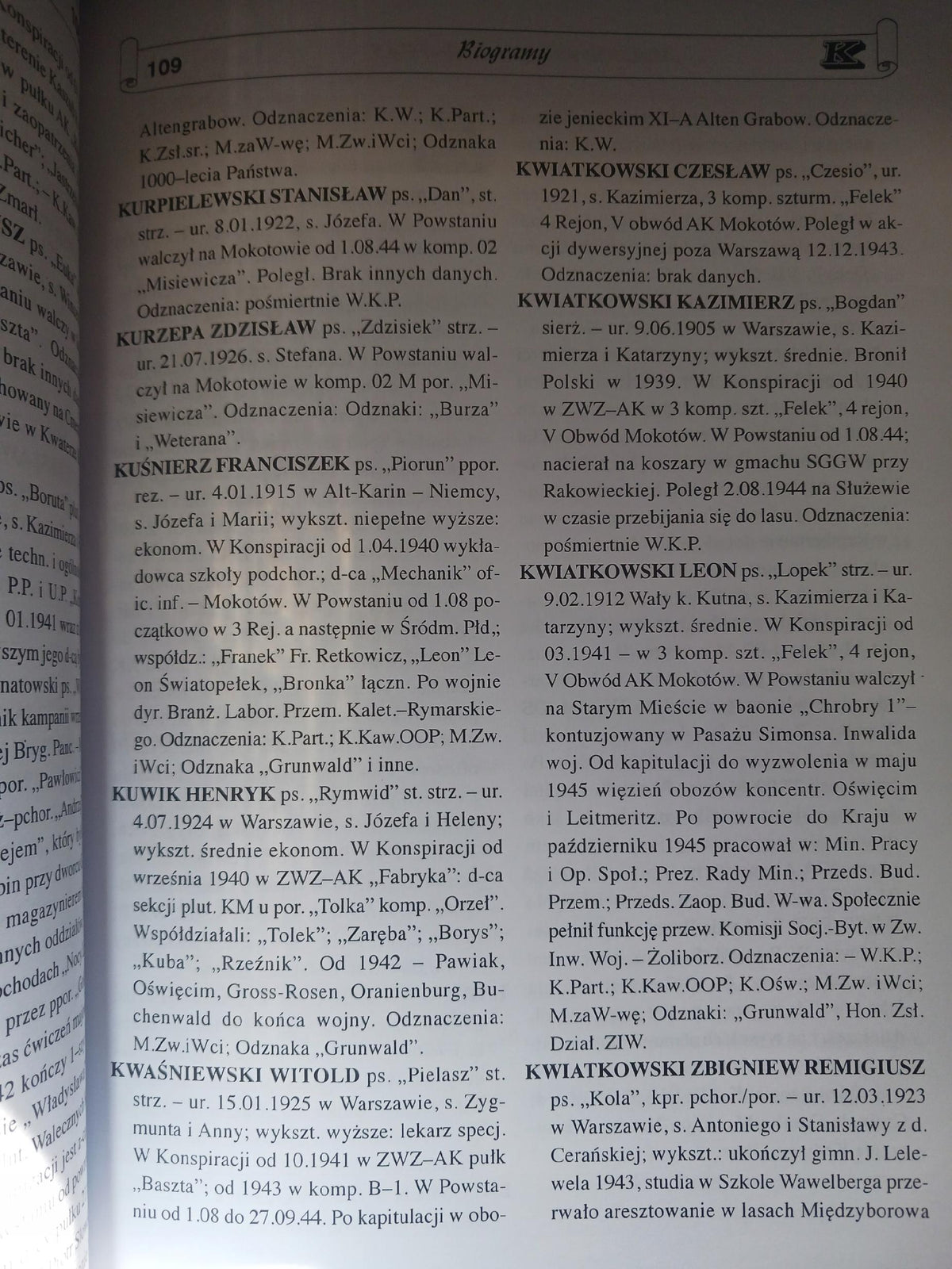 Mokotów walczy. Biogramy 1939-1944 Tom 5 Eugeniusz Ajewski