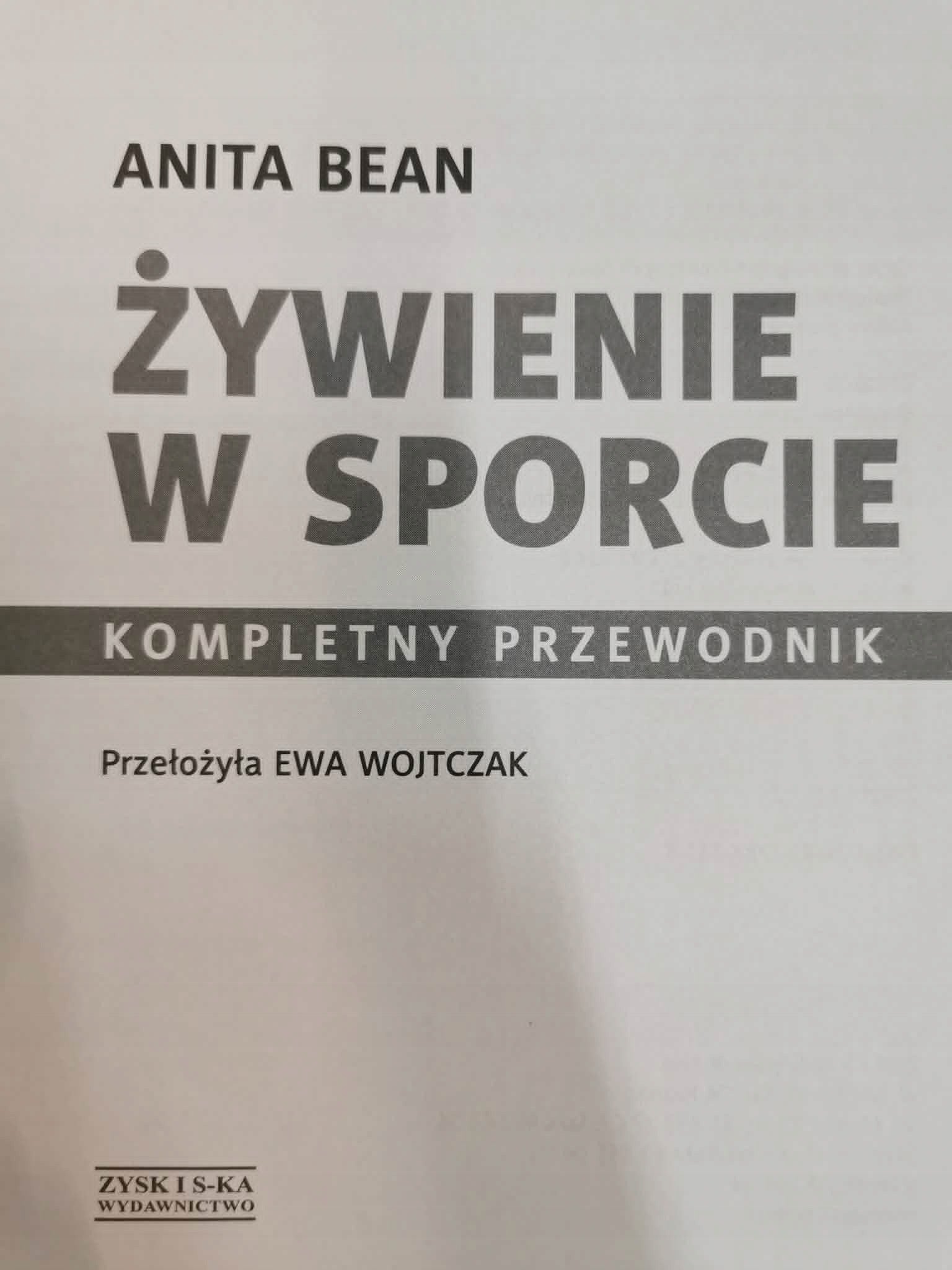 Żywienie w sporcie, Anita Bean