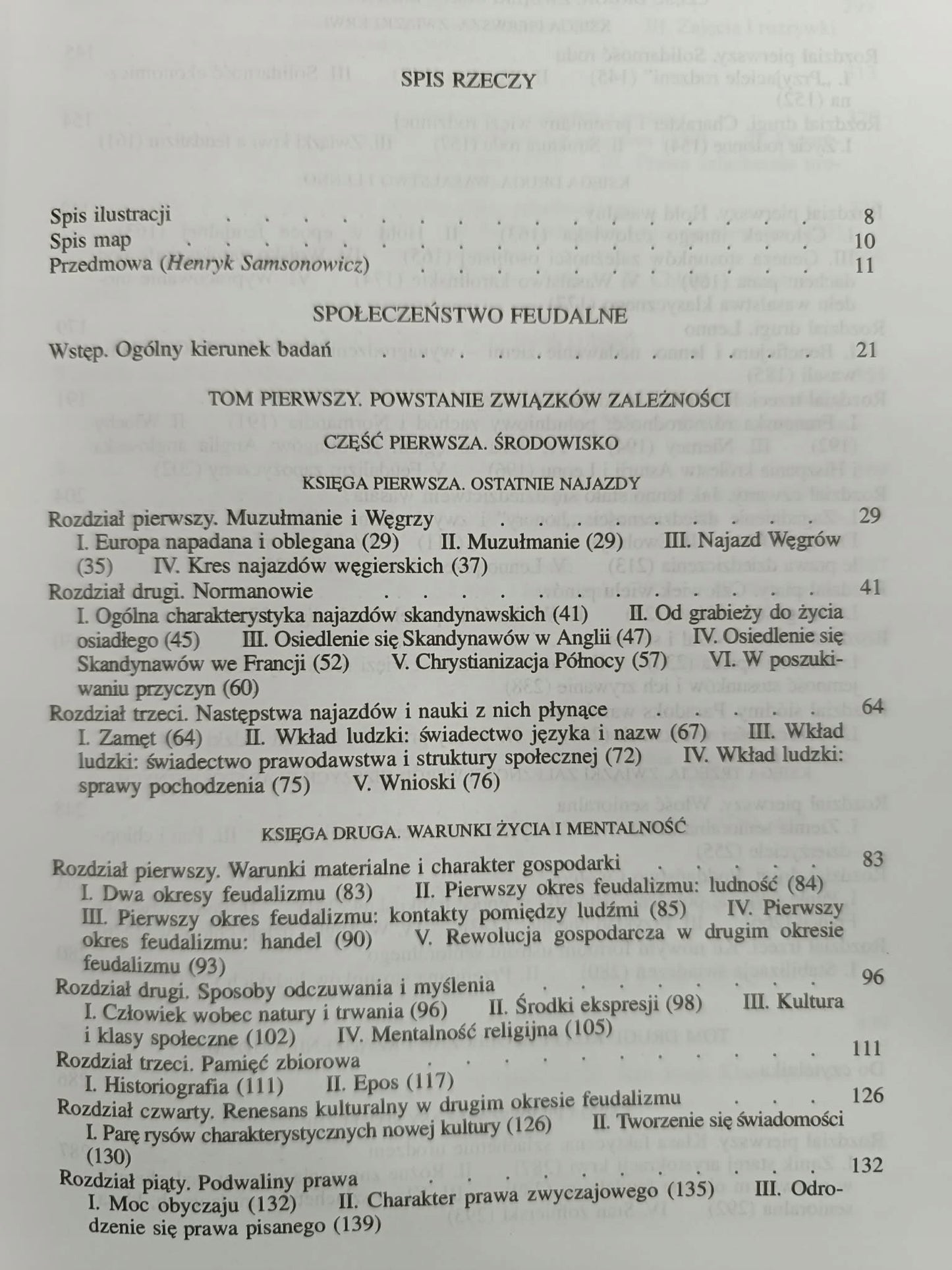 SPOŁECZEŃSTWO FEUDALNE, Marc Bloch