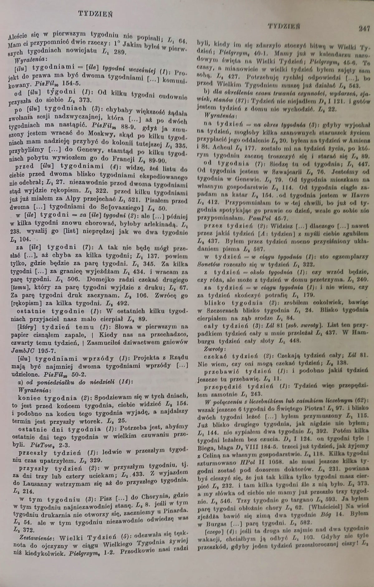Słownik języka Adama Mickiewicza.