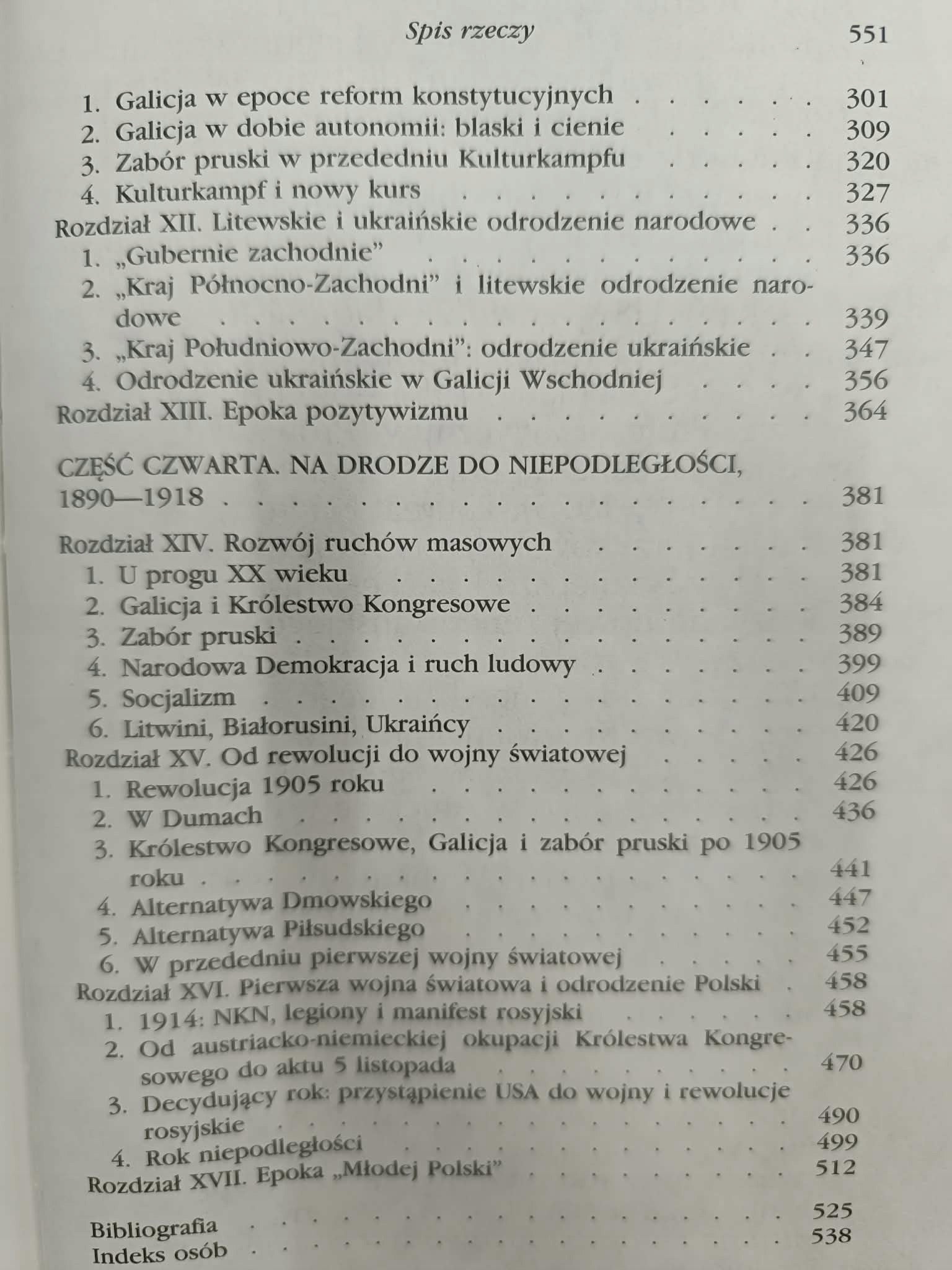 Pod zaborami 1795 1918 Piotr Wandycz