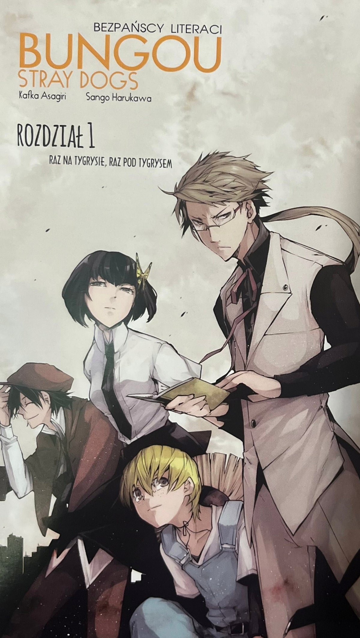 Zestaw 21 książek Praca zbiorowa Bezpańscy literaci Bungou stray dogs