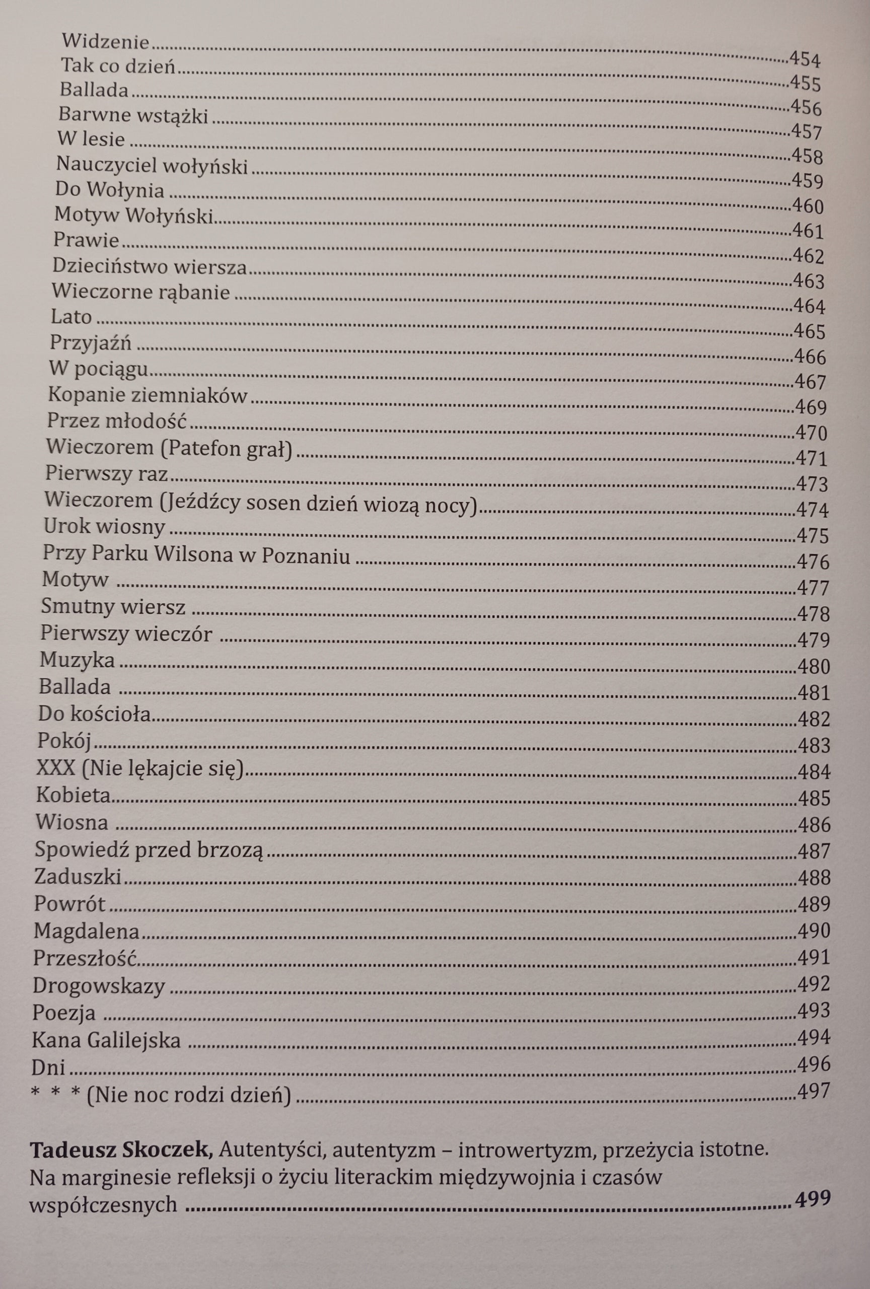 Poeci autentyści - przedstawiciele, utwory Lech Wojciech Szajdak