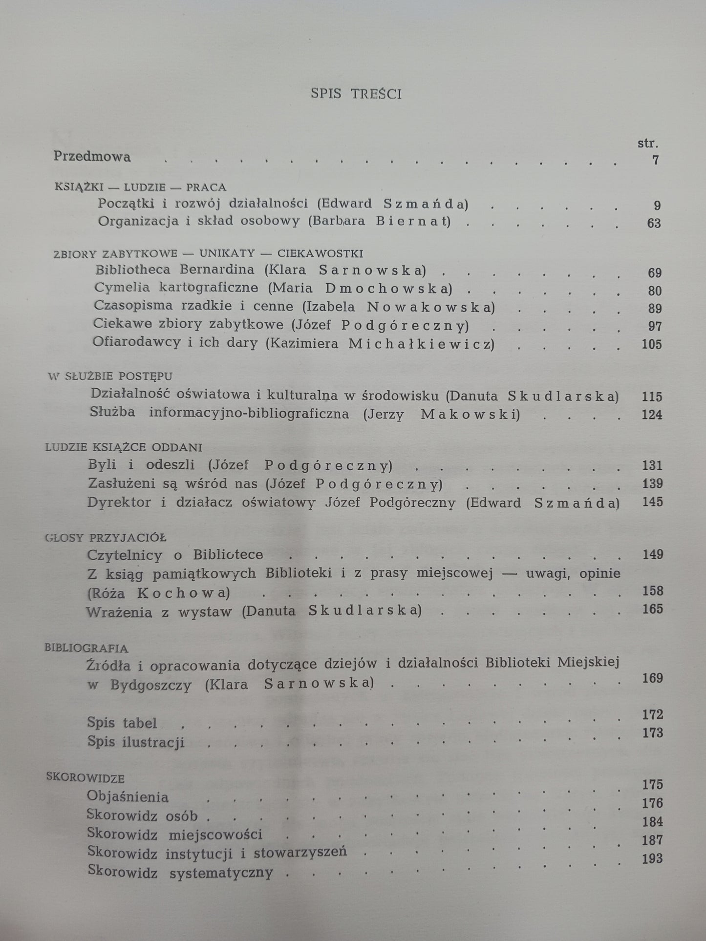 Z życia i pracy bydgoskiej książnicy. Księga pamiątkowa 1903-1963 P. zbior