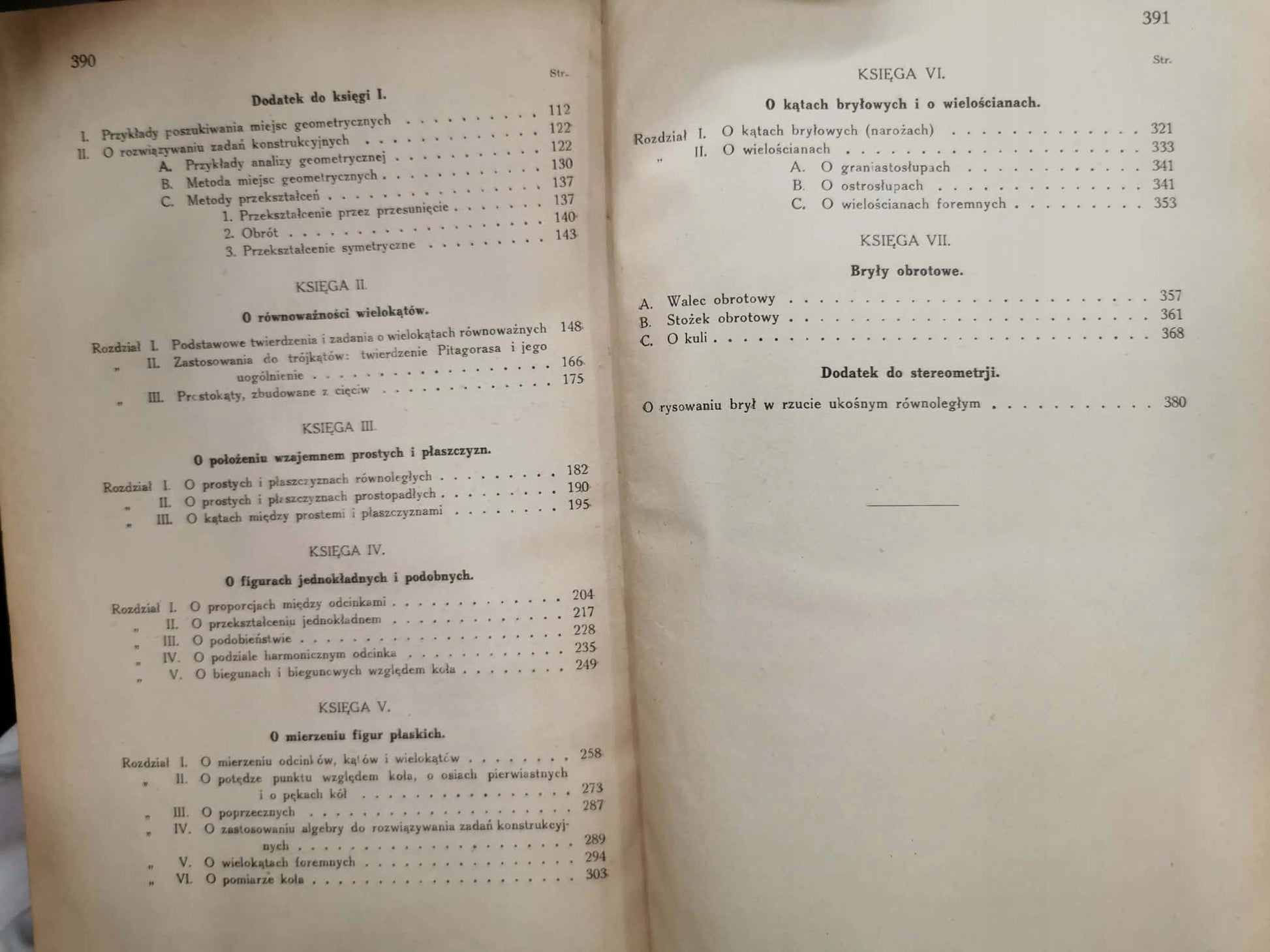 Zarys Geometrii Elementarnej, Wł. Wojtowicz [1926]