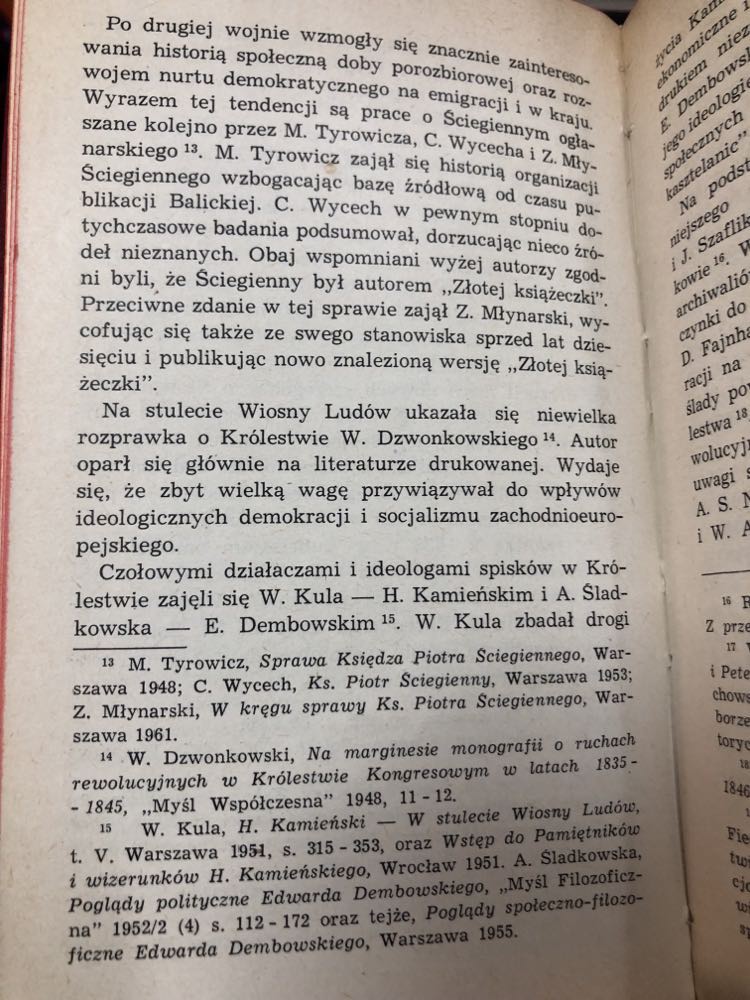 Ruch patriotyczny w Królestwie Polskim 1833-1850