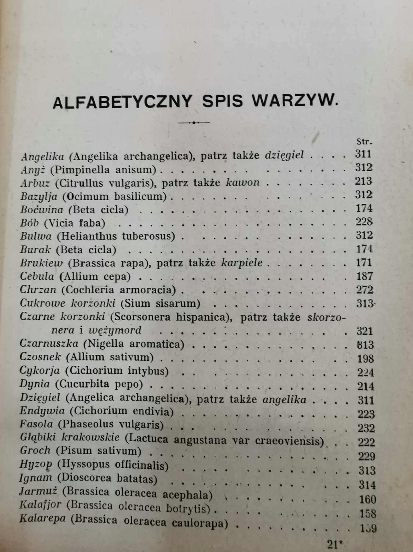 Hodowla warzyw, Józef Brzeziński [Kraków 1929]