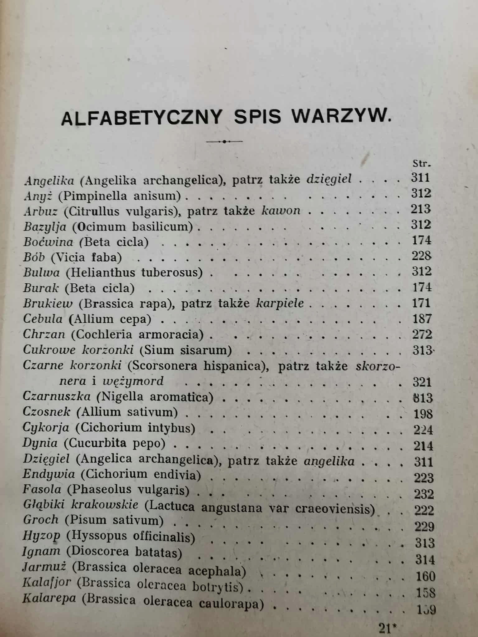 Hodowla warzyw, Józef Brzeziński [Kraków 1929]