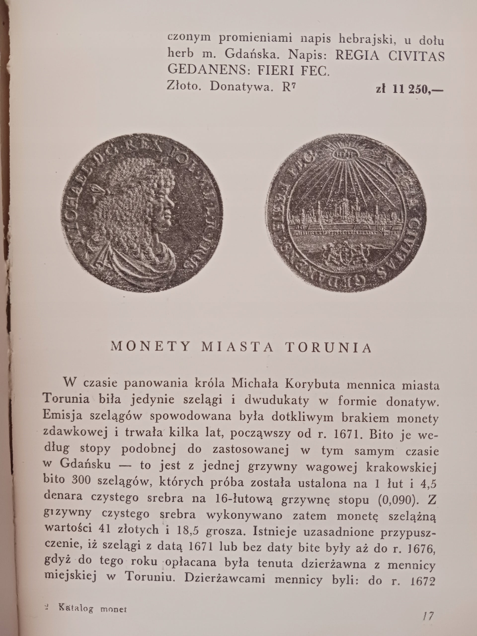 Katalog monet polskich 1669-1763 Tadeusz Jabłoński, Władysław Terlecki